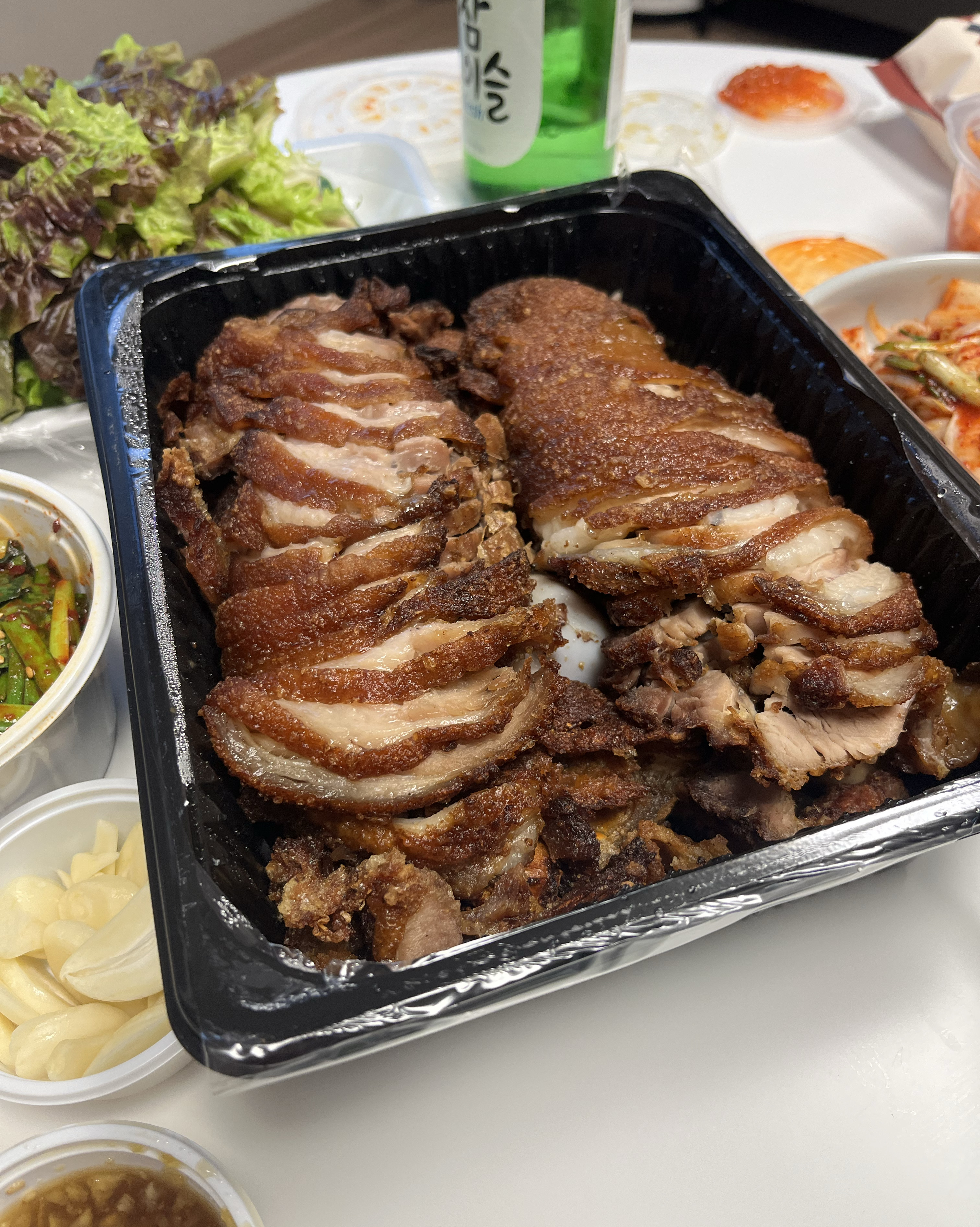 후라이드 족발 포장! - 구월동 맛집 족장
