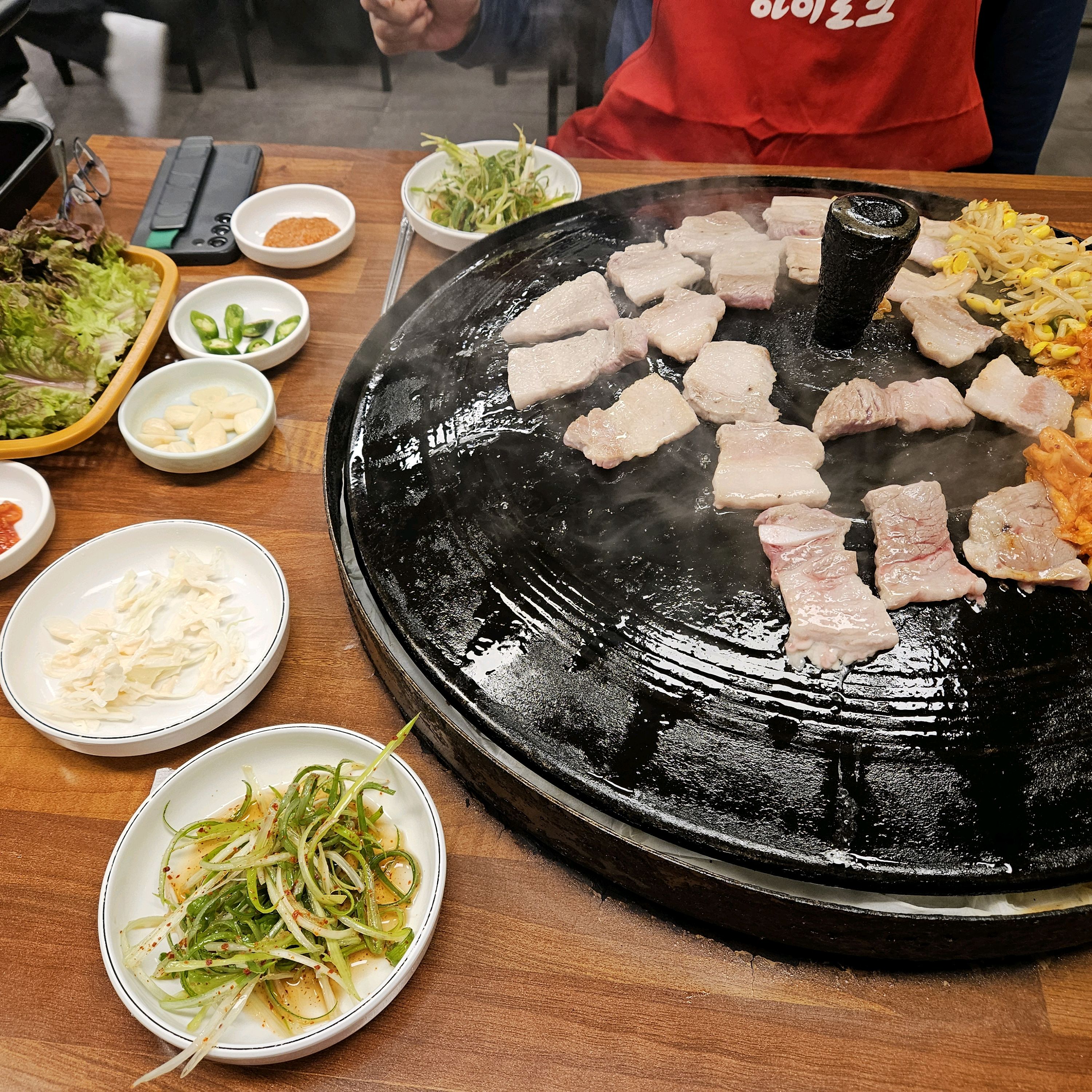 미금역 맛집 옛시골왕솥뚜껑삼겹살 내돈내산 최신리뷰