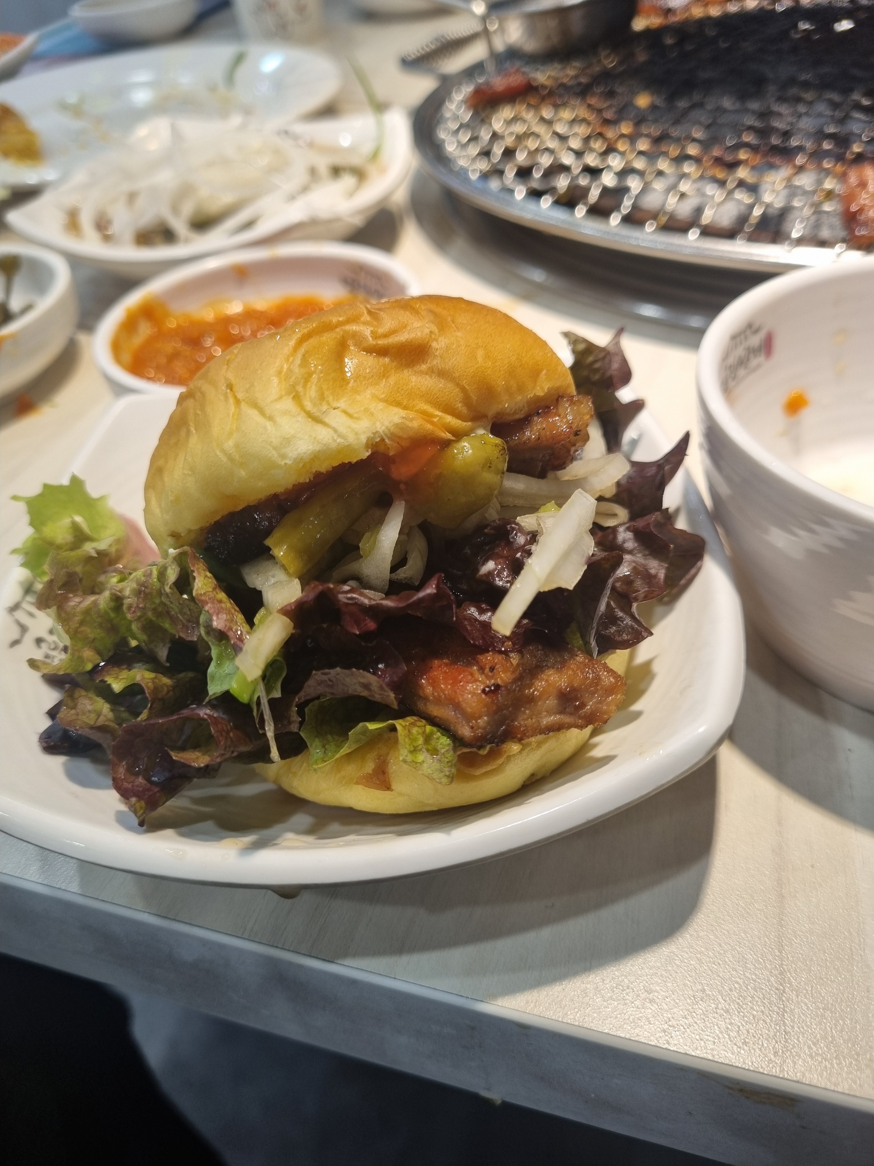 쿠폰행사로 혼잡 - 방화동 맛집 명륜진사갈비 서울방화점