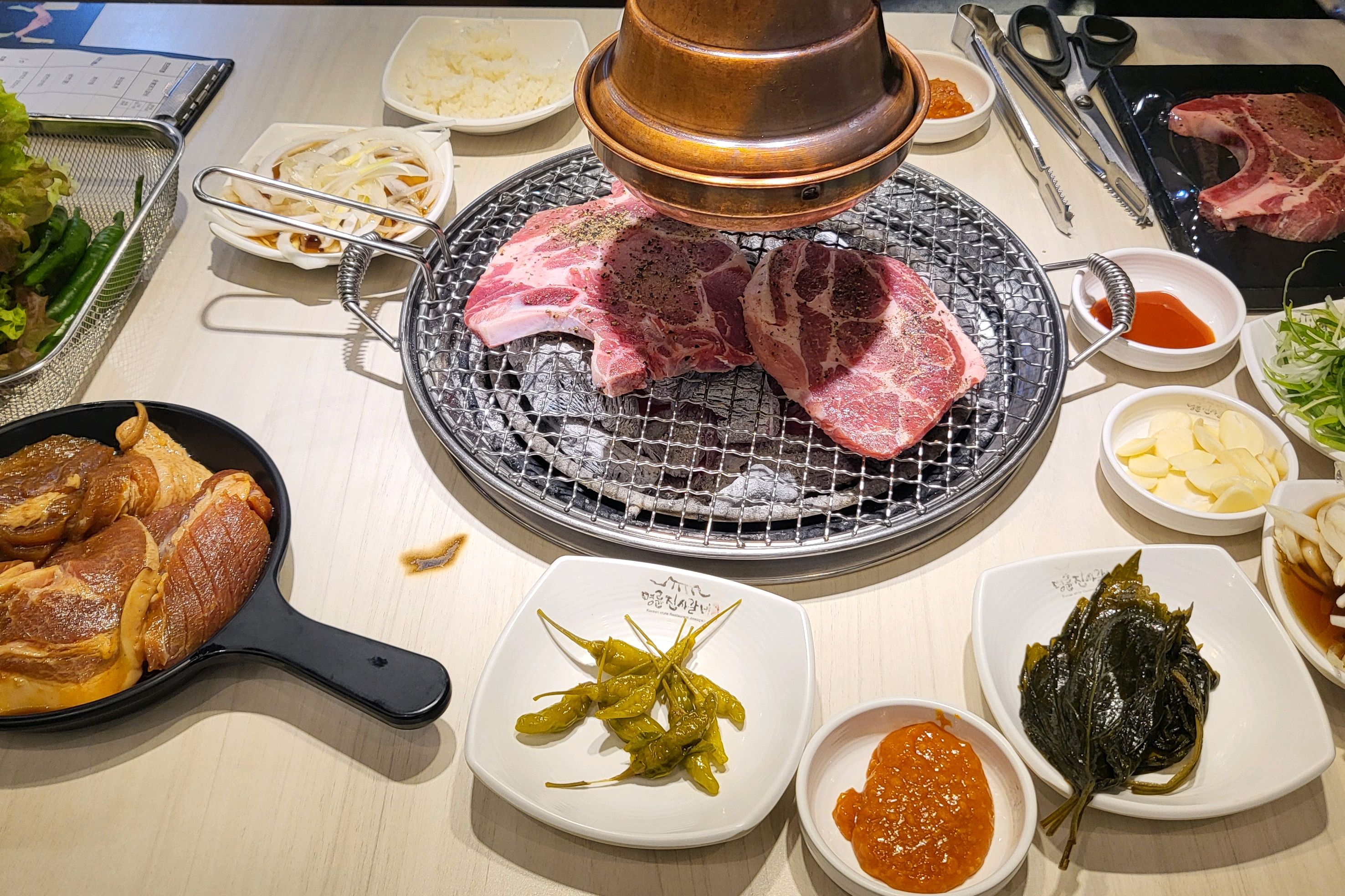 신메뉴 프랜치랙을 먹어봤어요. - 성균관대역 맛집 명륜진사갈비 수원성균관대점