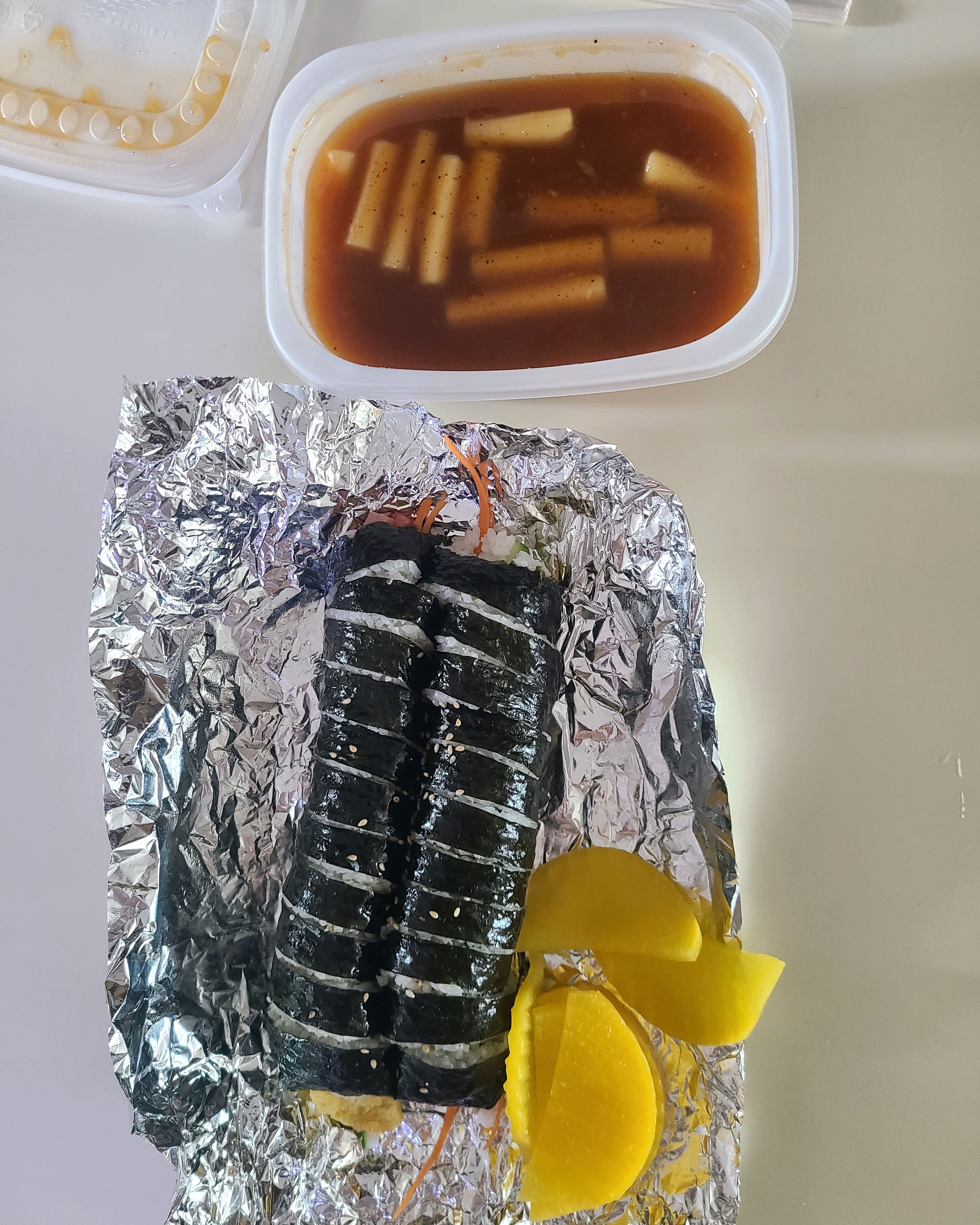 
천안역식당 마늘떡볶이