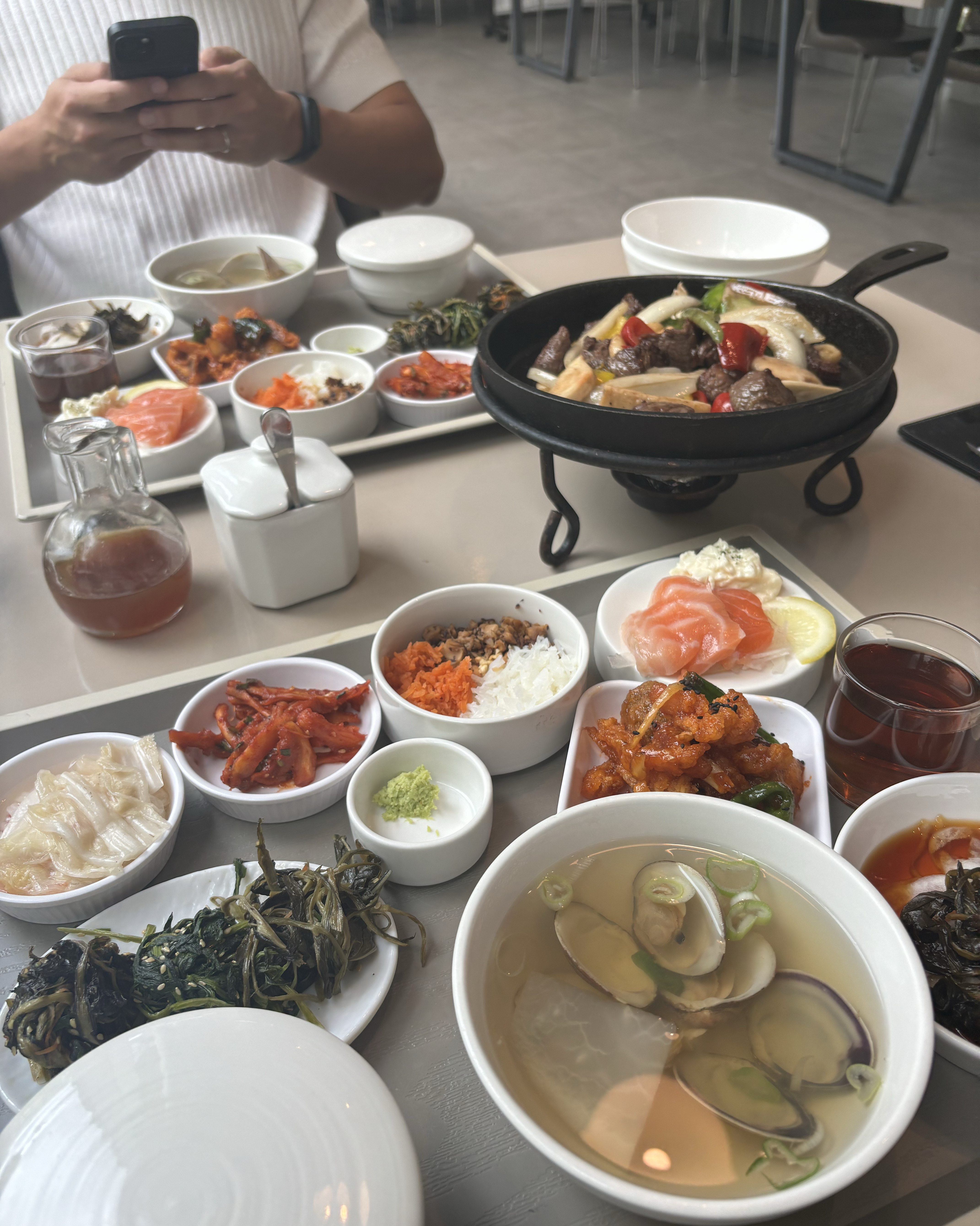 주말임에도 조용하게 점심 도란도란 먹었어요. - 경포대 맛집 초당화