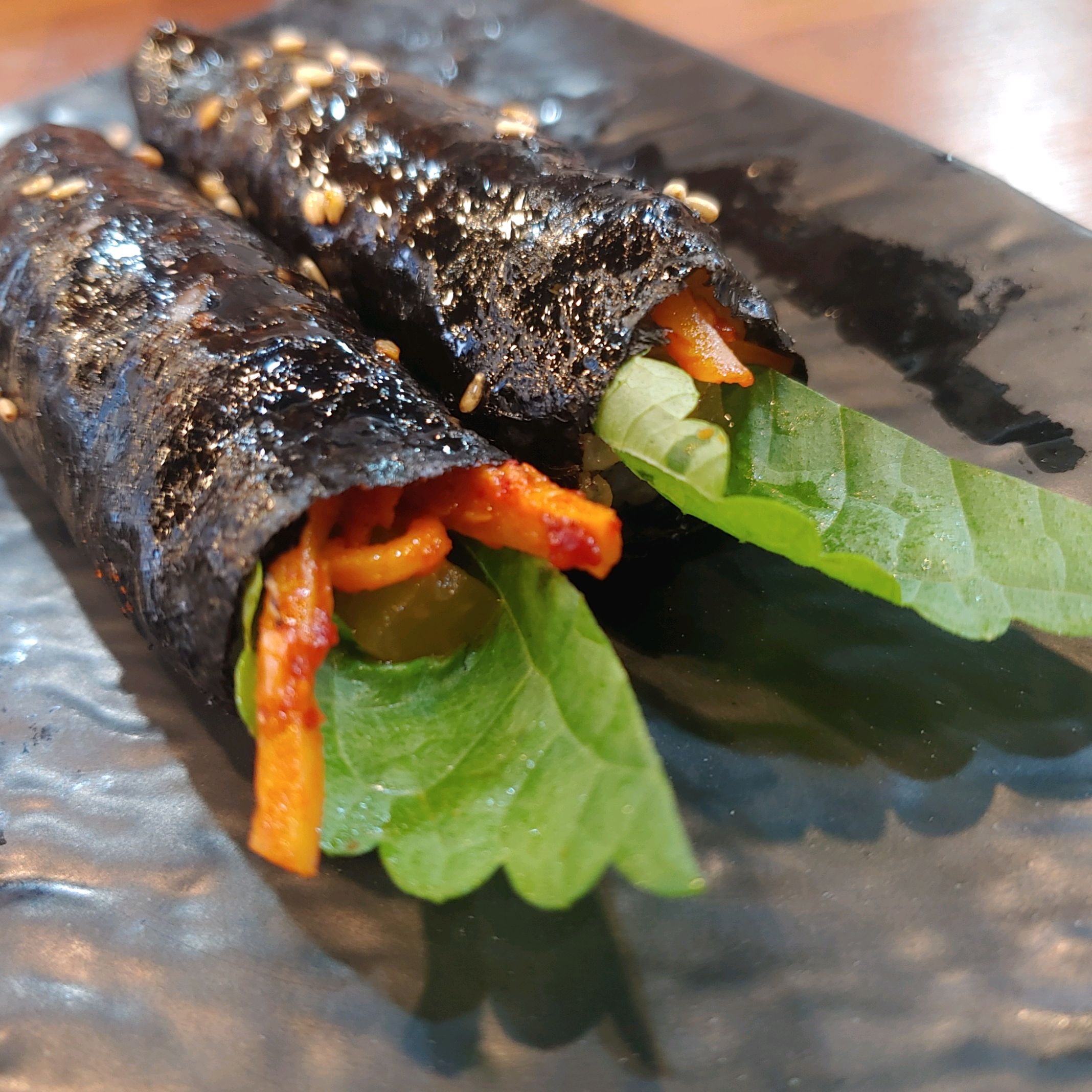 쫄면전문점ㅎ 진미채김밥도 넘 맛있어요ㅎ - 천호동 맛집 오고당쫄면