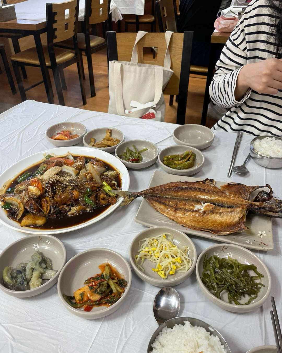 커플정식주문해서 - 하회마을 맛집 하회식당