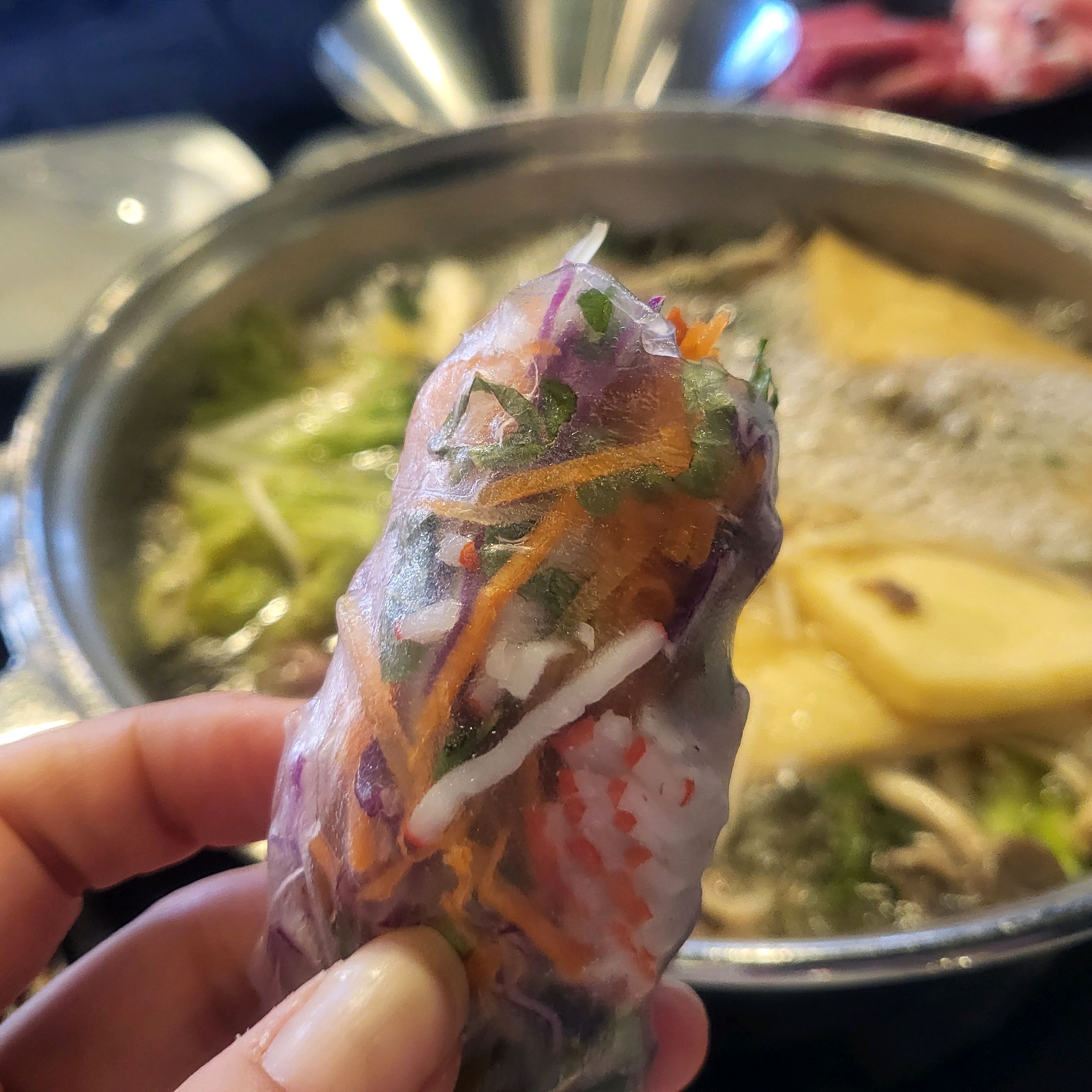 자주오는곳. 맛있어요♡♡♡월남쌈에 피쉬소스 즐겨먹습니다. 직원분들친절하십니다~~ - 경안동 맛집 소담촌 경기광주CGV점