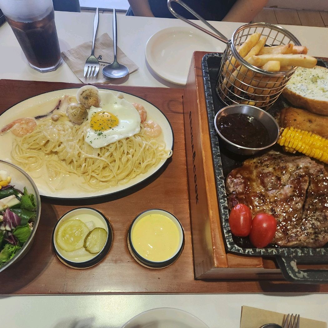 동생이랑 간만에 쇼핑하고 서가앤쿡 다녀왔는데 맛있네요ㅎㅎ - 불당동 맛집 서가앤쿡 천안펜타포트점