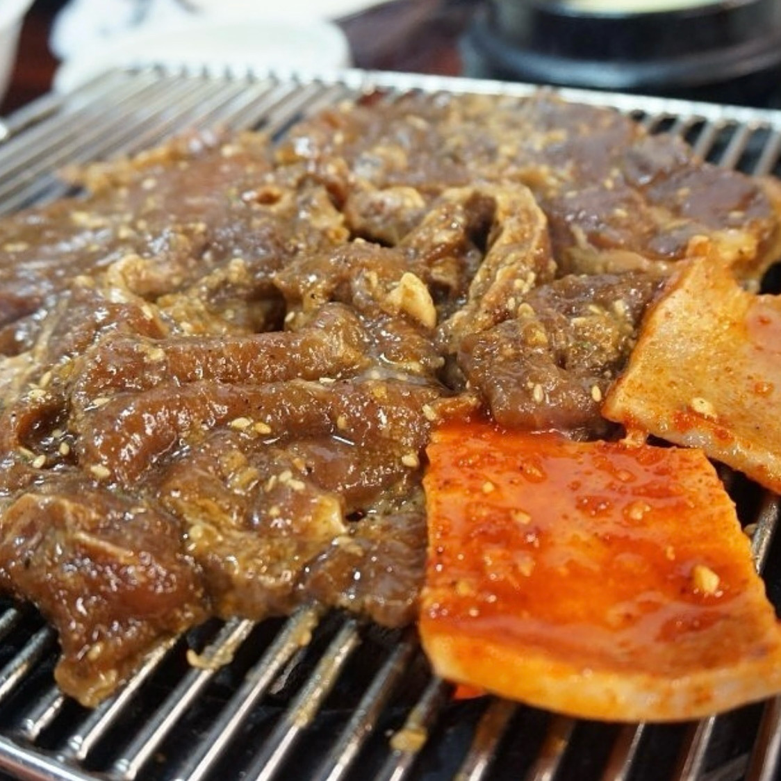 
굽은다리역식당 숯불돼지갈비 마포집