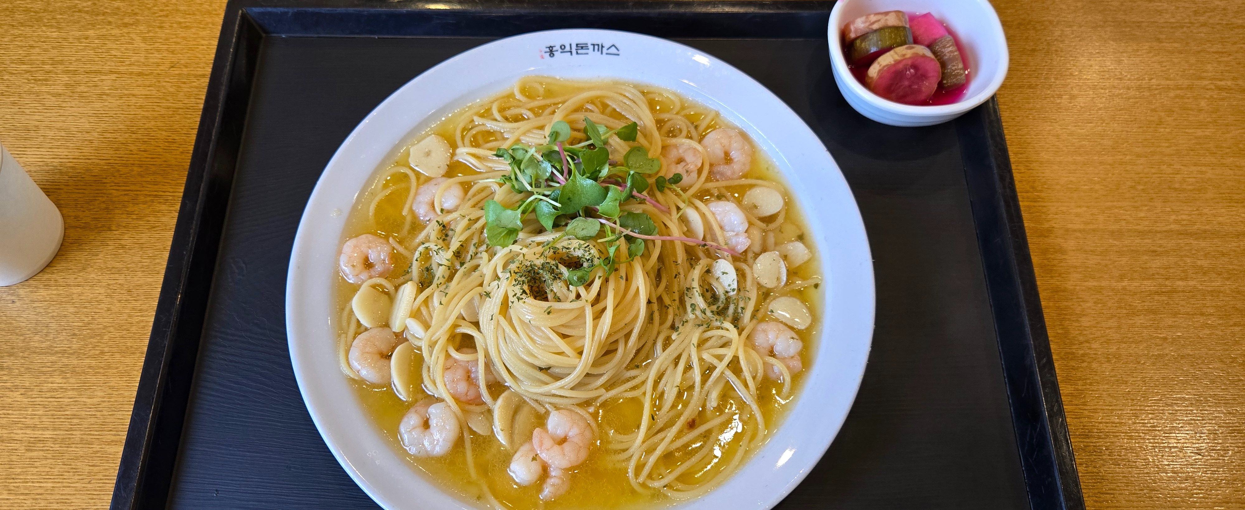 알리오올리오, 까르보나라 둘다 맛있어요~! - 남양주 진접 맛집 홍익돈까스 남양주진접점