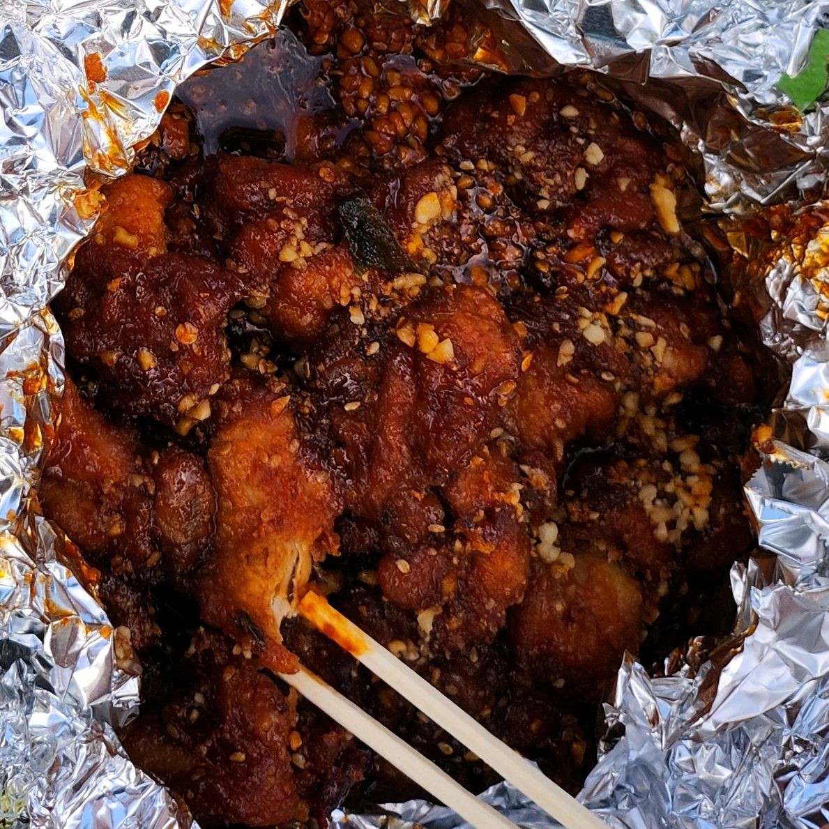 간석시장 내에 있는 역사가 아주 오래된 닭강정 맛집! - 인천 맛집 홍명숙 황해 닭강정 본점