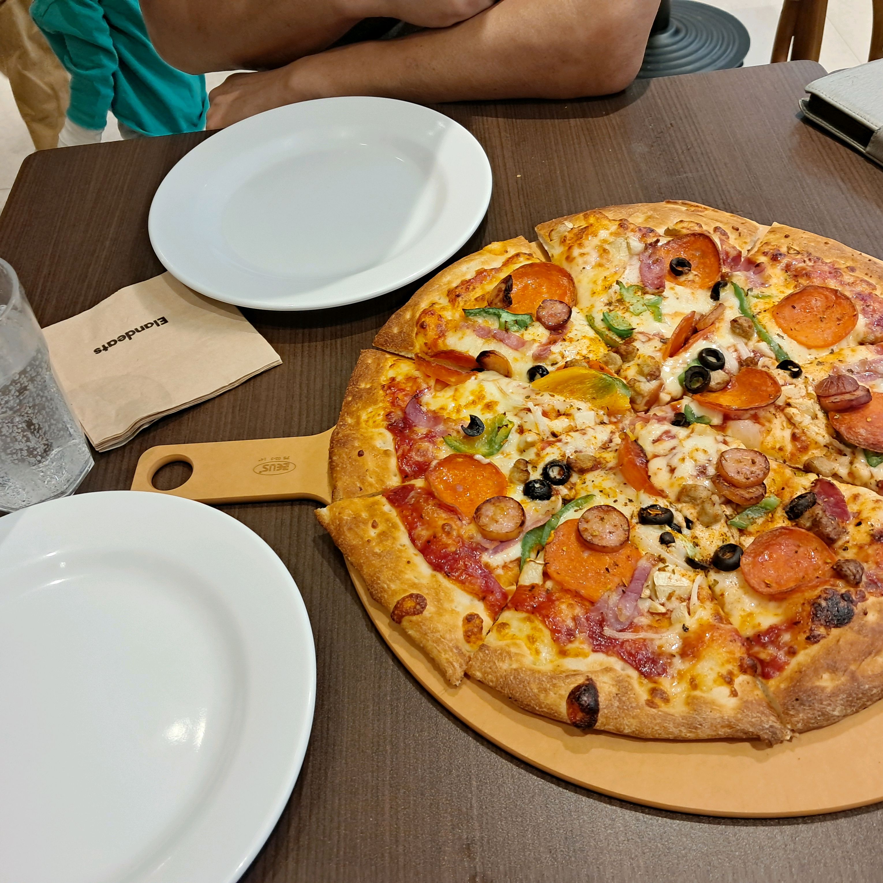 30년전 서울에서 먹었던 기억이 새록새록. 도우가 증말빠삭 맛나네요. 가성기도 갑 - 칠곡3지구 맛집 피자몰 홈플러스 칠곡점