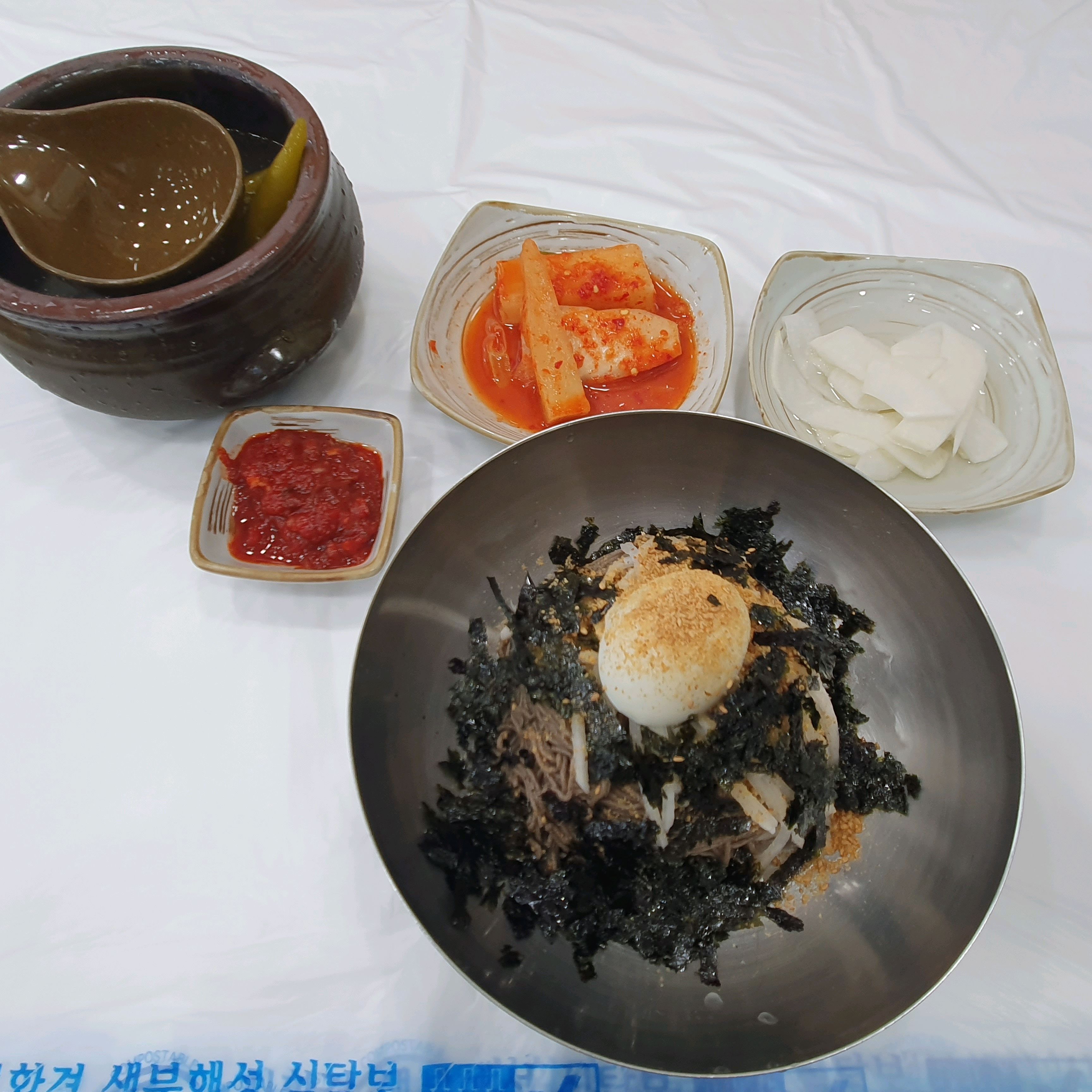 🥄동치미막국수 - 아바이마을 맛집 진미막국수