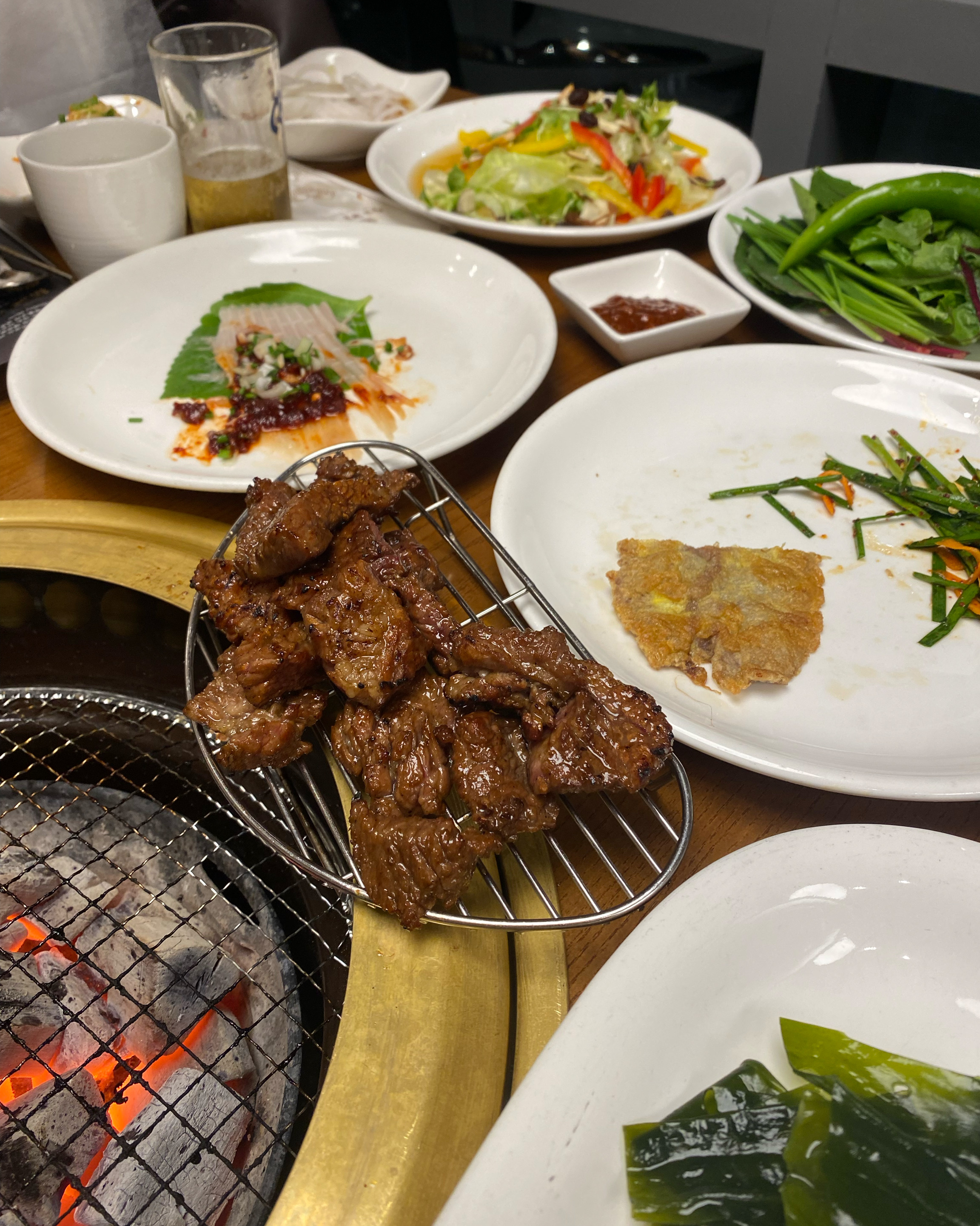 
서울시 강동구 강일동 맛집 숯불갈비 화랑골