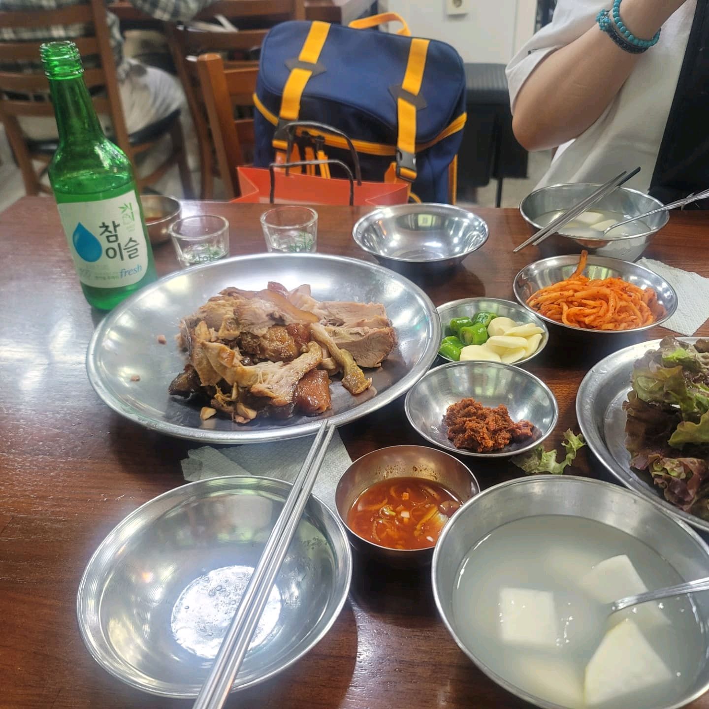 
동대입구역식당 평안도족발집