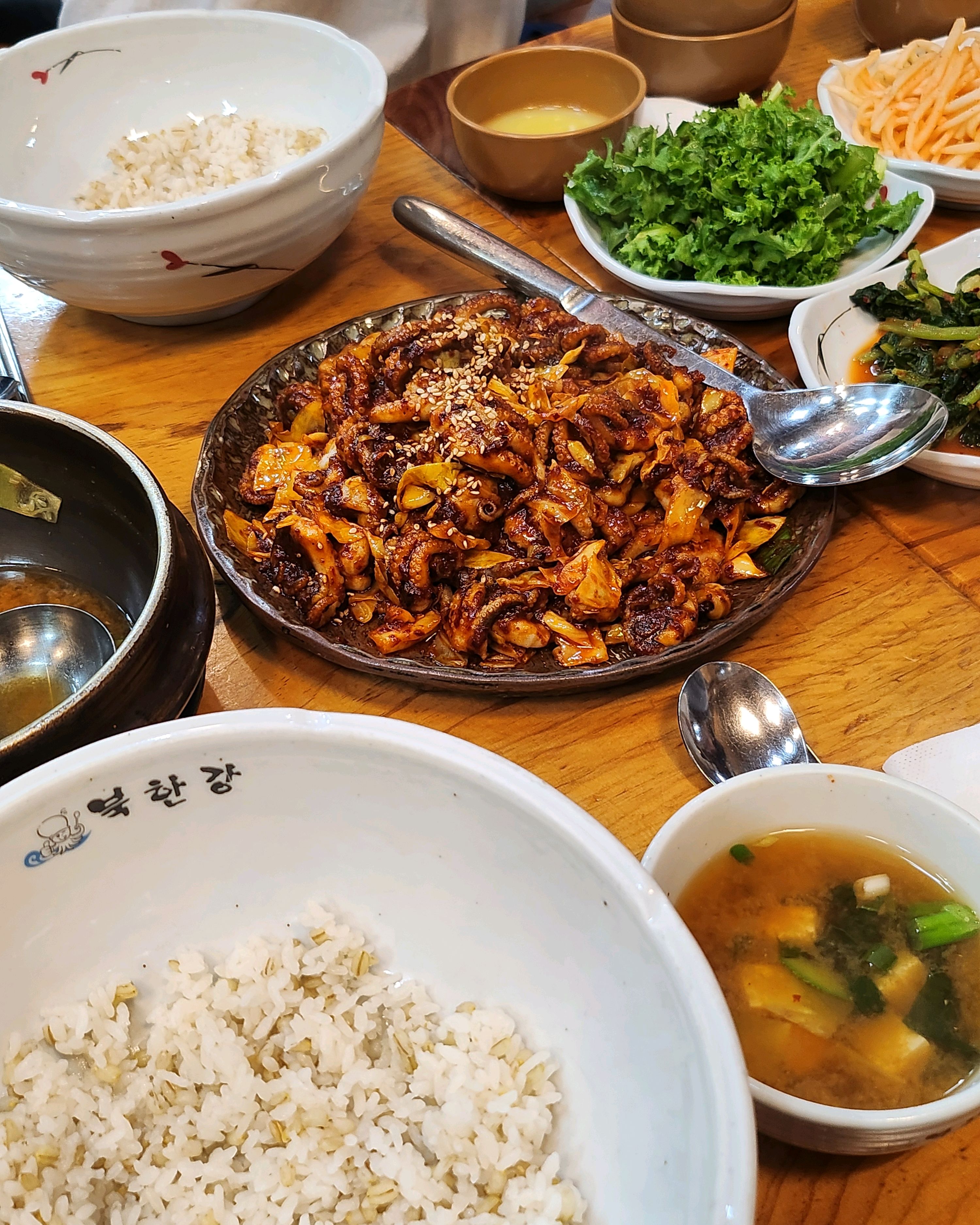 
신창역식당 북한강쭈꾸미