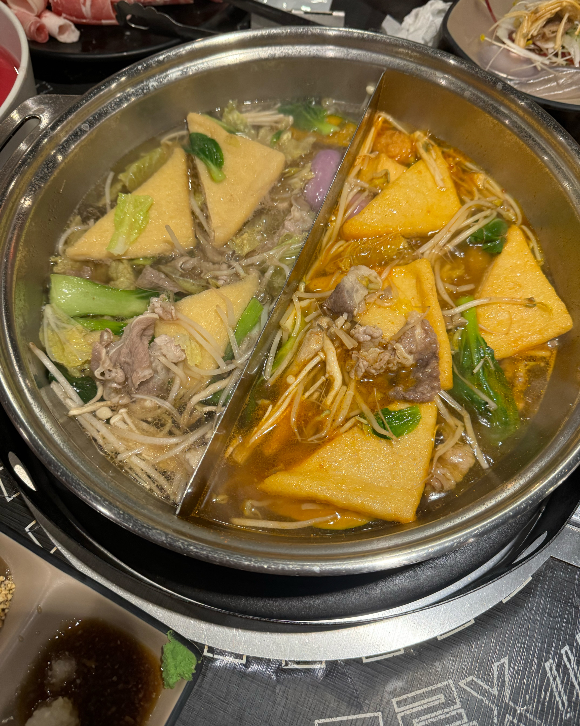 소담촌 월남쌈이랑 샤브샤브 너무 맛있어요!! - 가락시장 맛집 소담촌 가락시장직영점