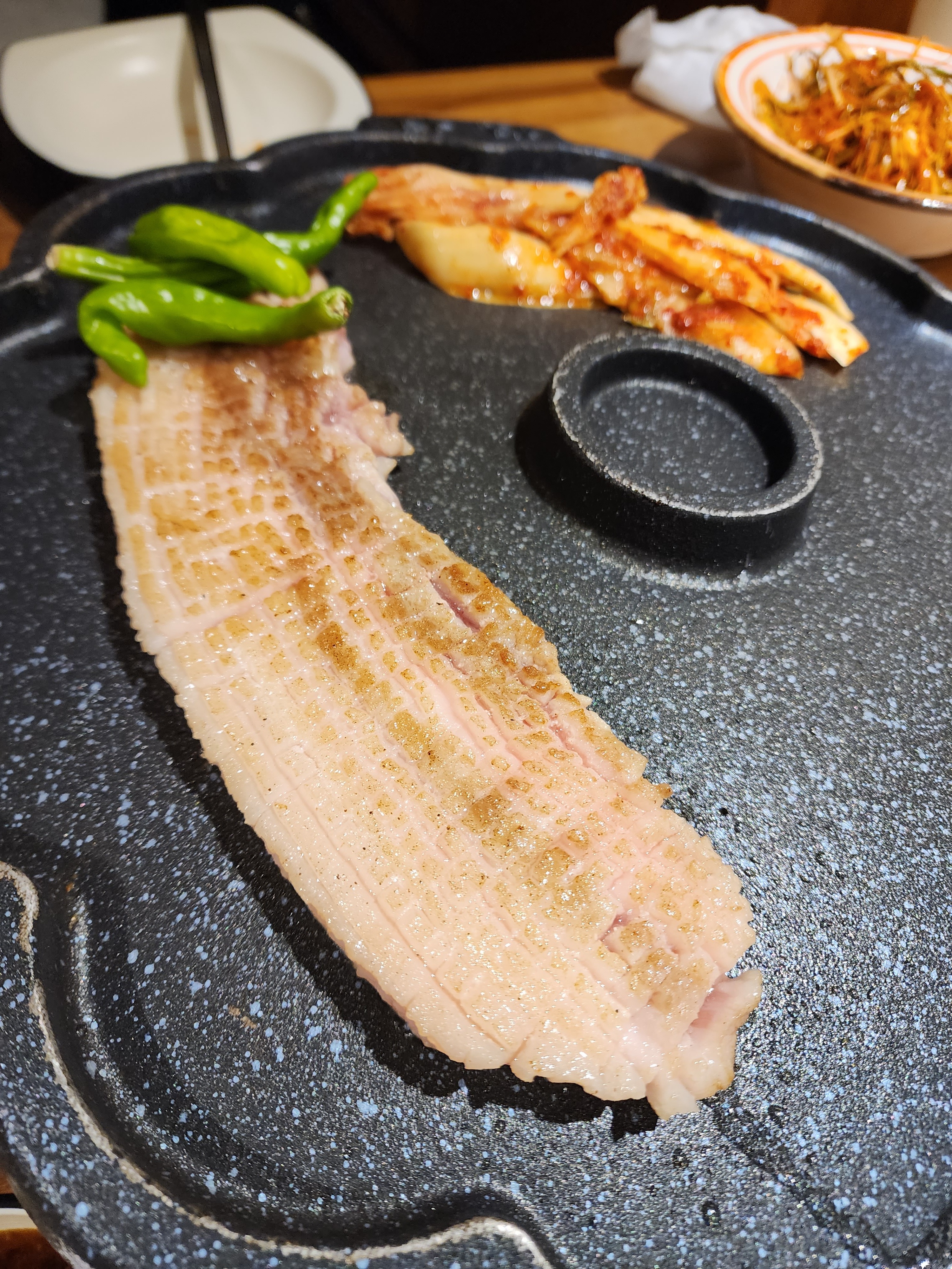 
신설동역식당 꽃삼뚜껑