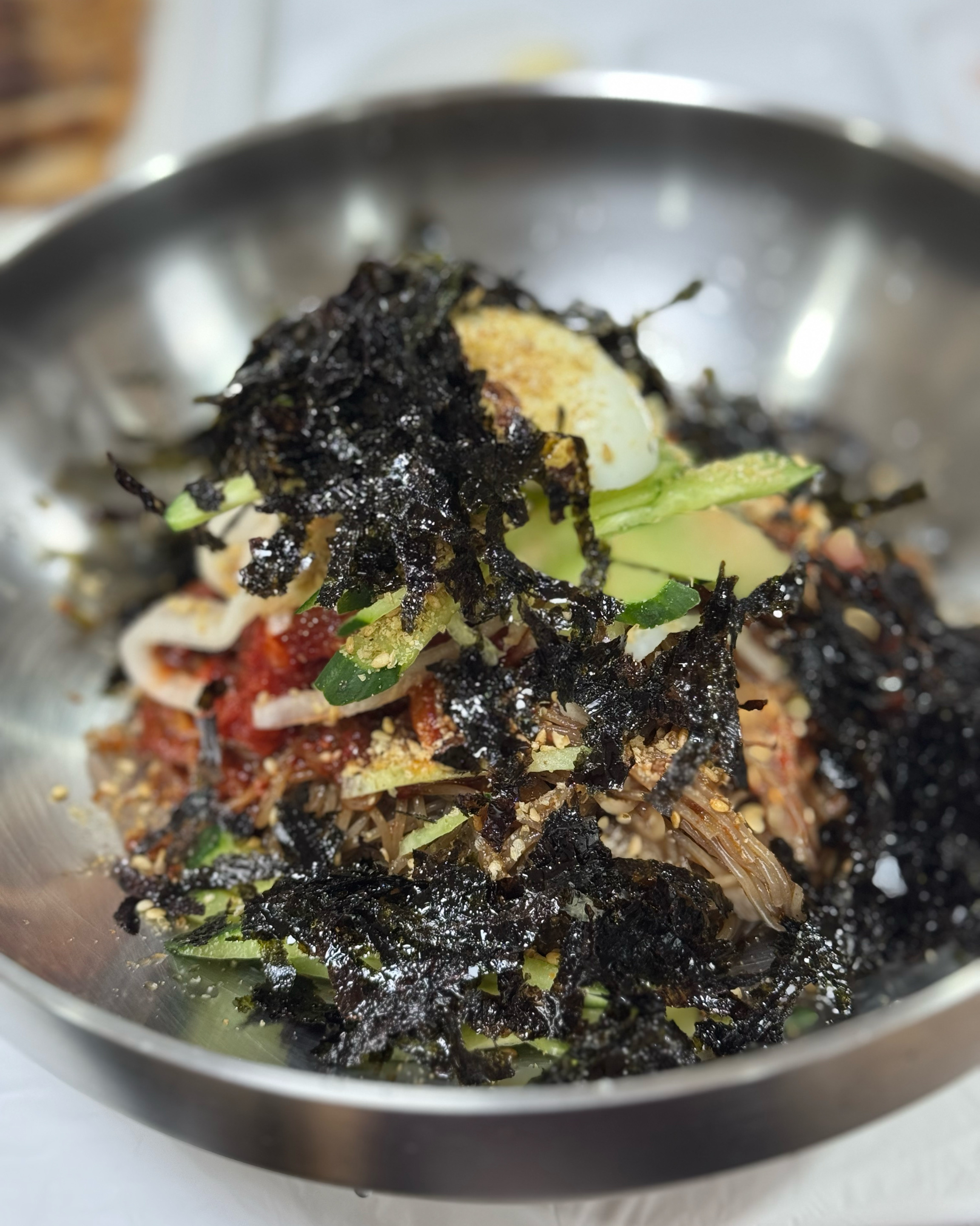 회막국수 물막국수 둘다 맛있고 - 아바이마을 맛집 함흥막국수