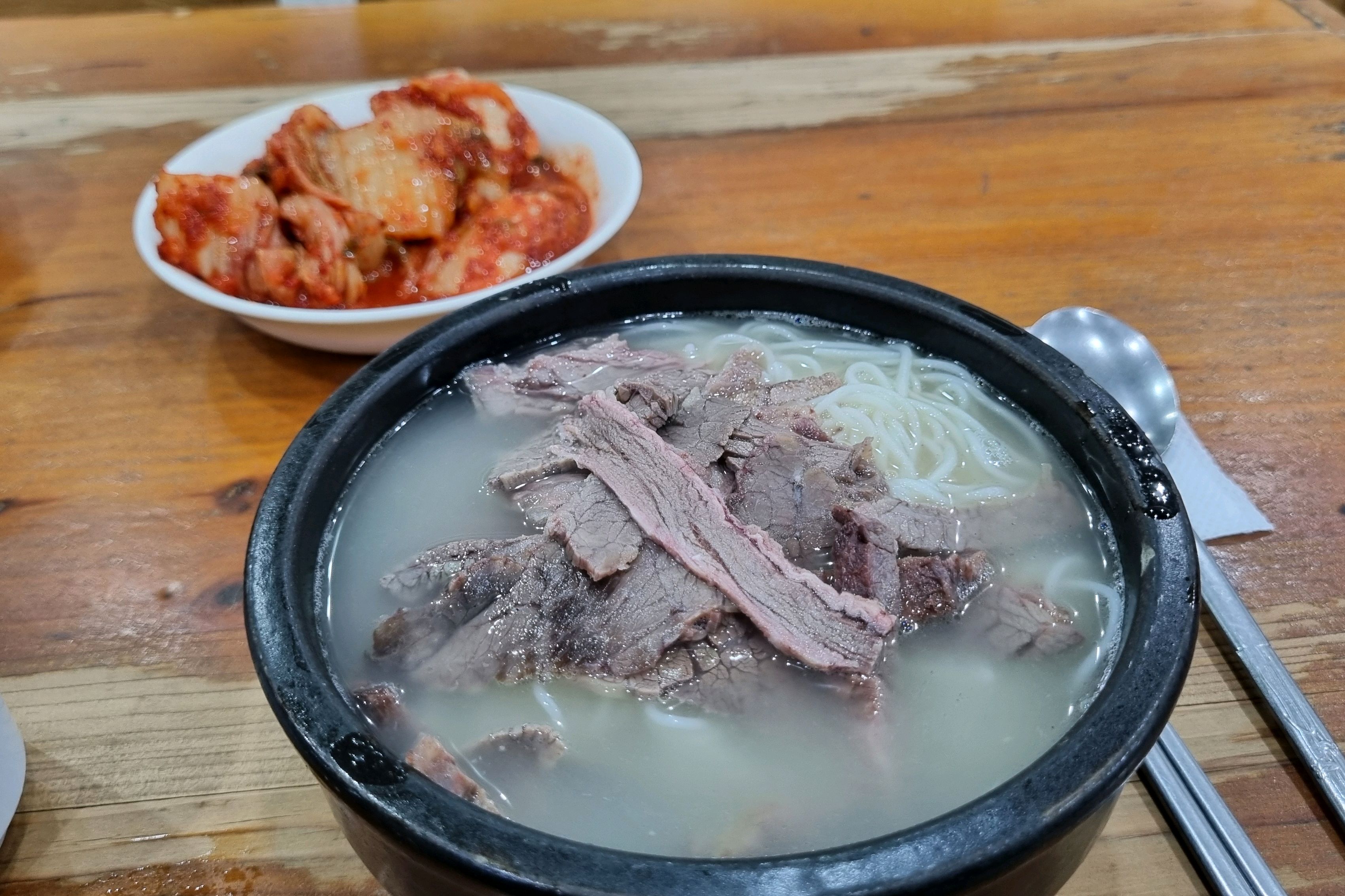 
충정로역식당 중림장설렁탕