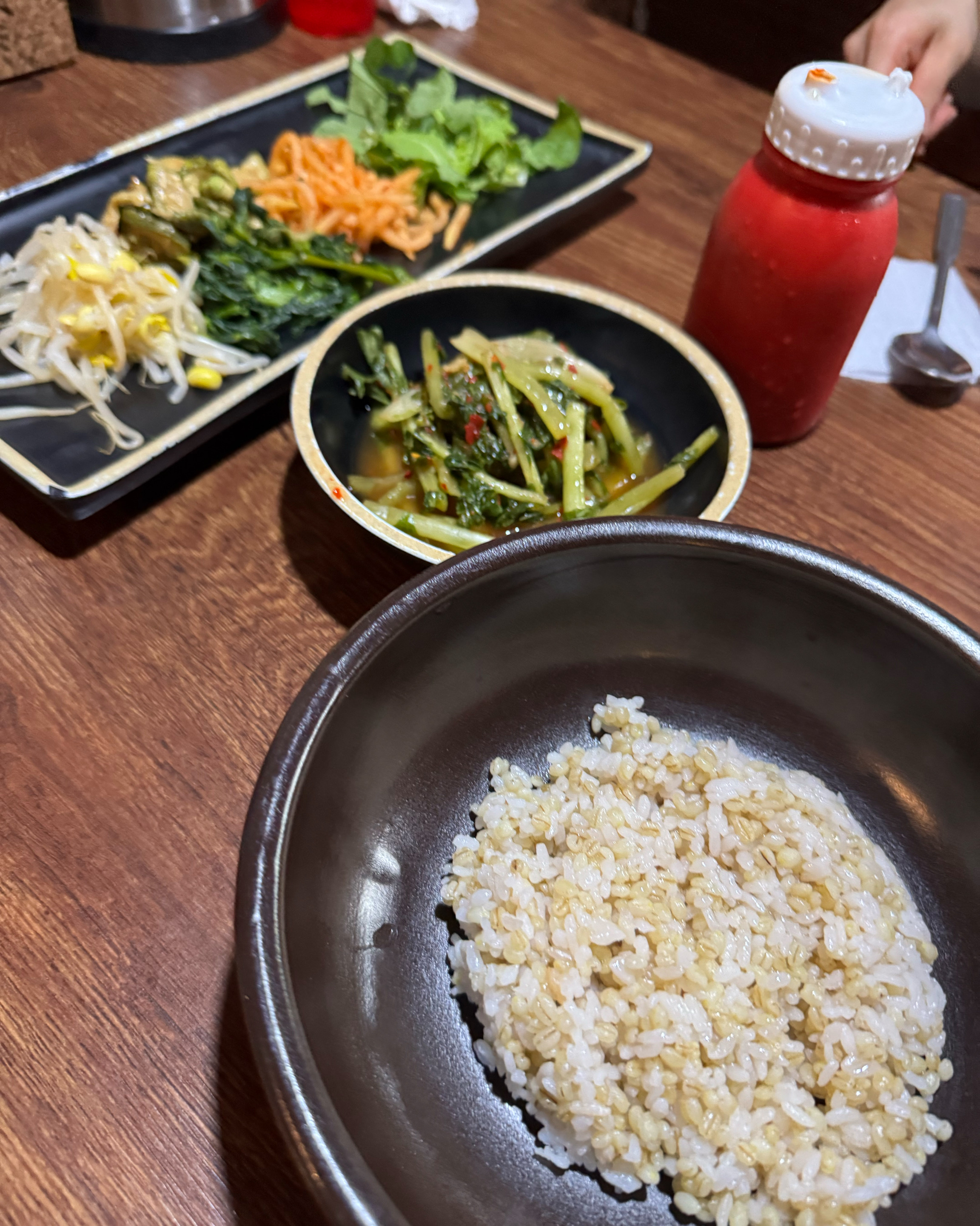 거여역식당 동촌 보리밥과 돈까스