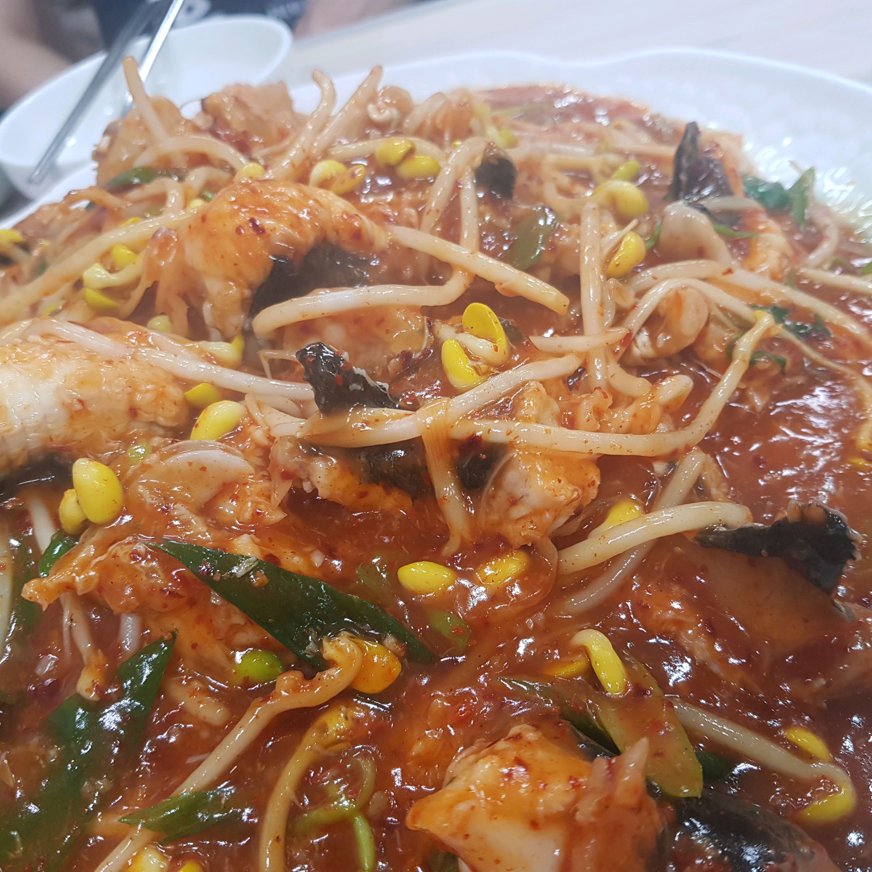  한국 서울 신도림역 주변 해물찜 전문점 이실이네