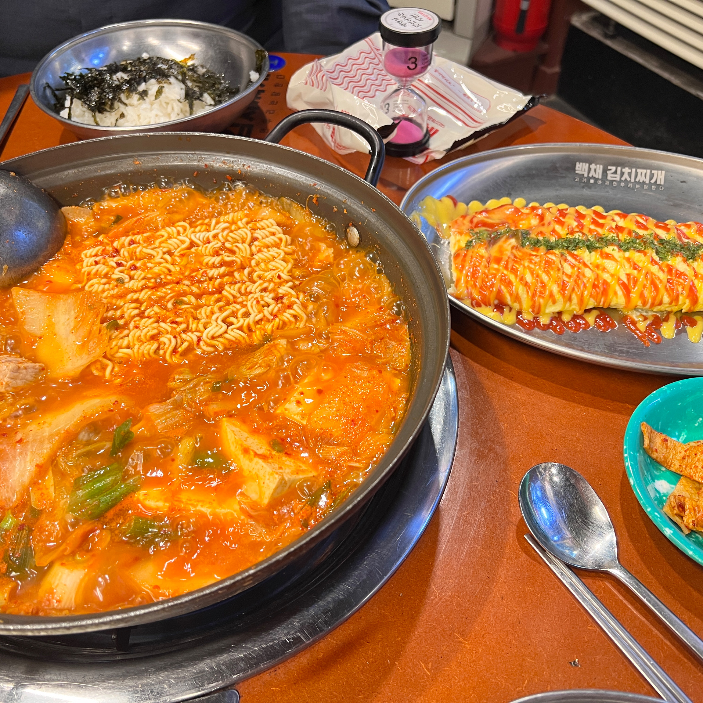 방화역식당 백채김치찌개 방화점