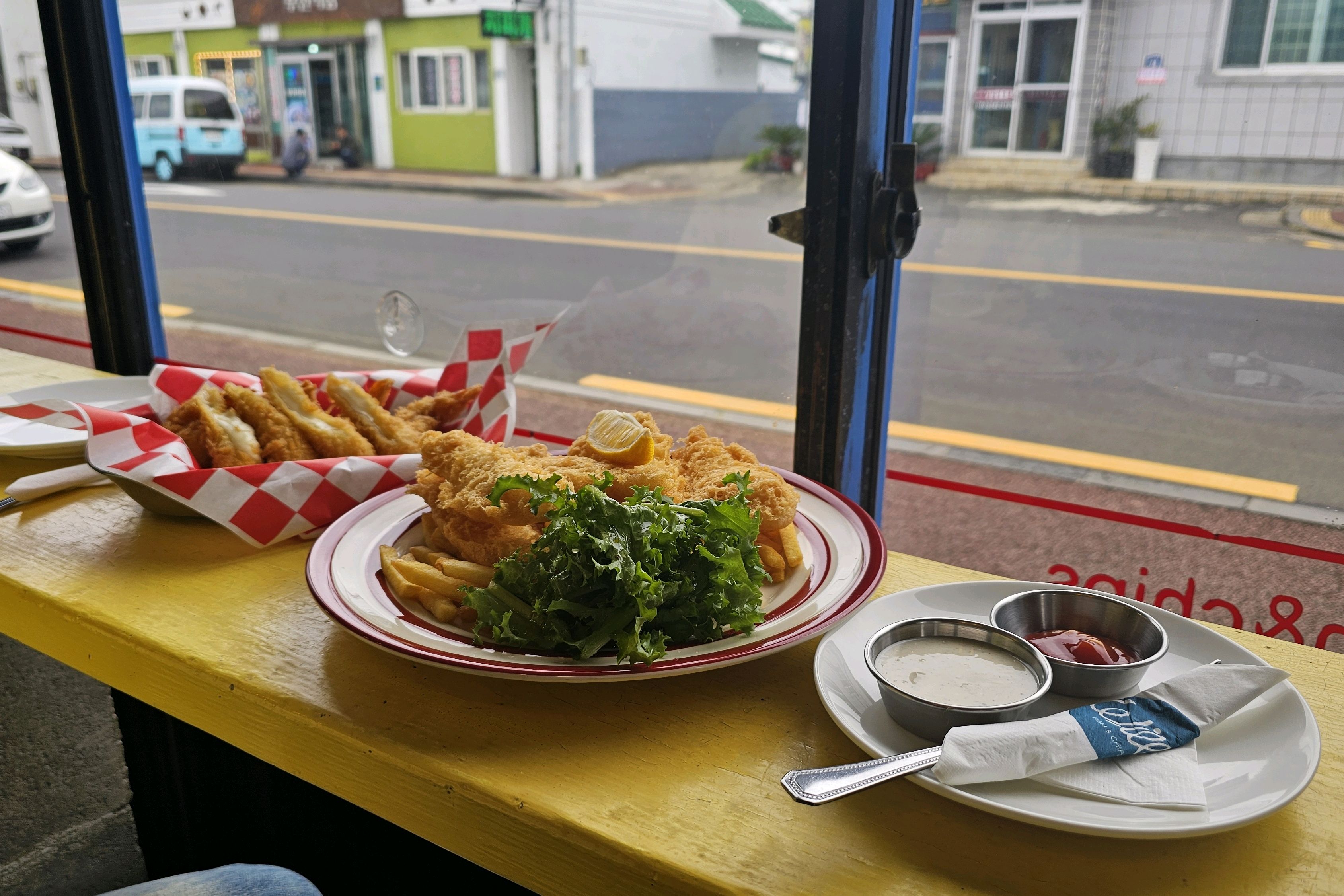 두번째 와본곳입니다. - 제주 맛집 WORLD CLASS FISH&CHIPS