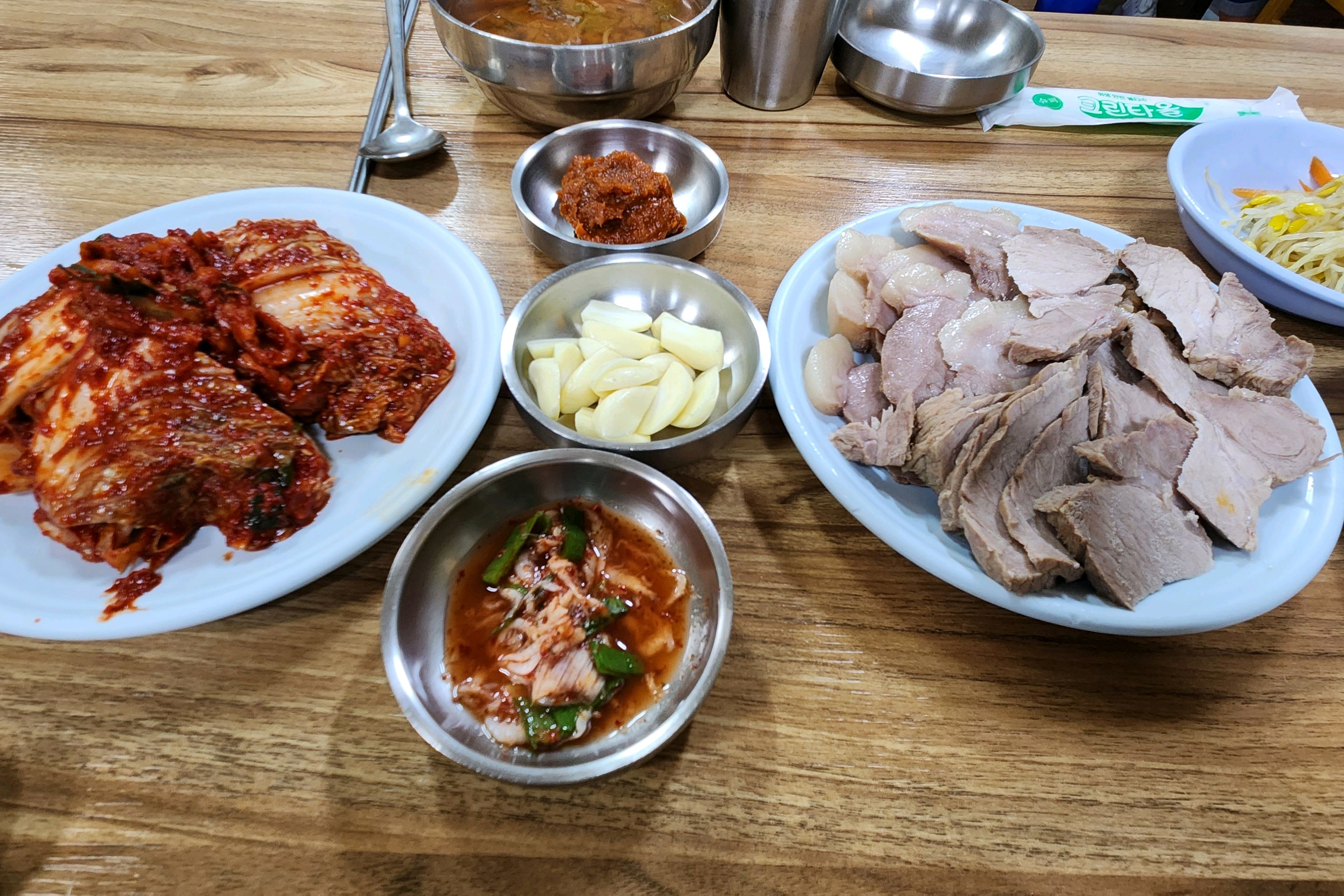 
공덕역식당 영광보쌈