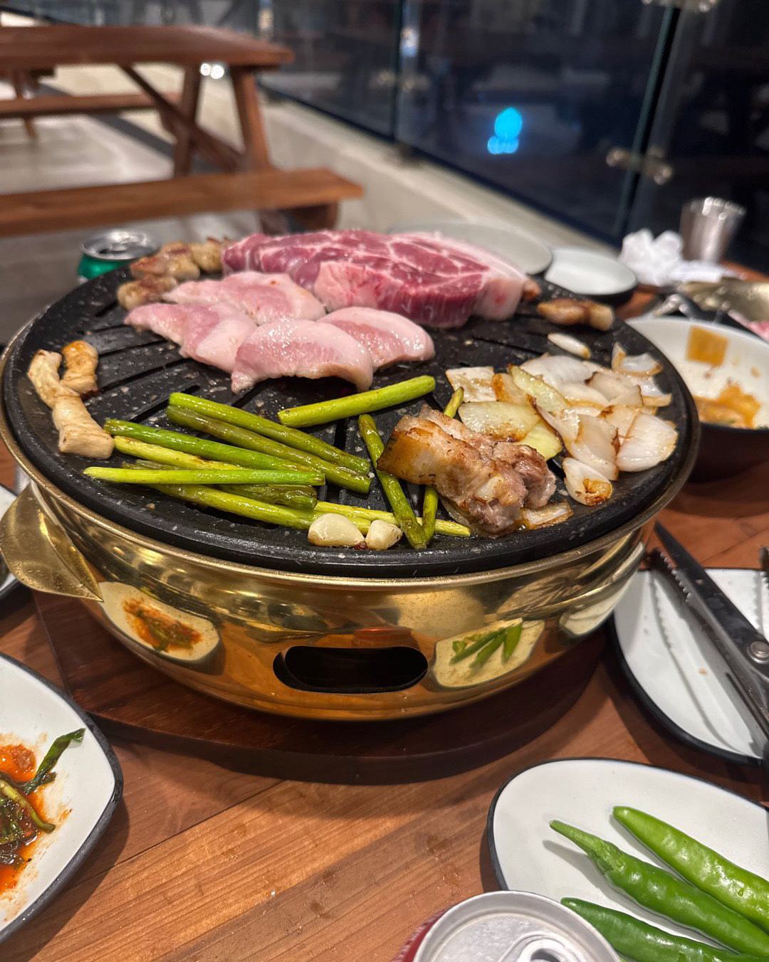 제주시 흑돼지 바비큐 식당 선상바베큐