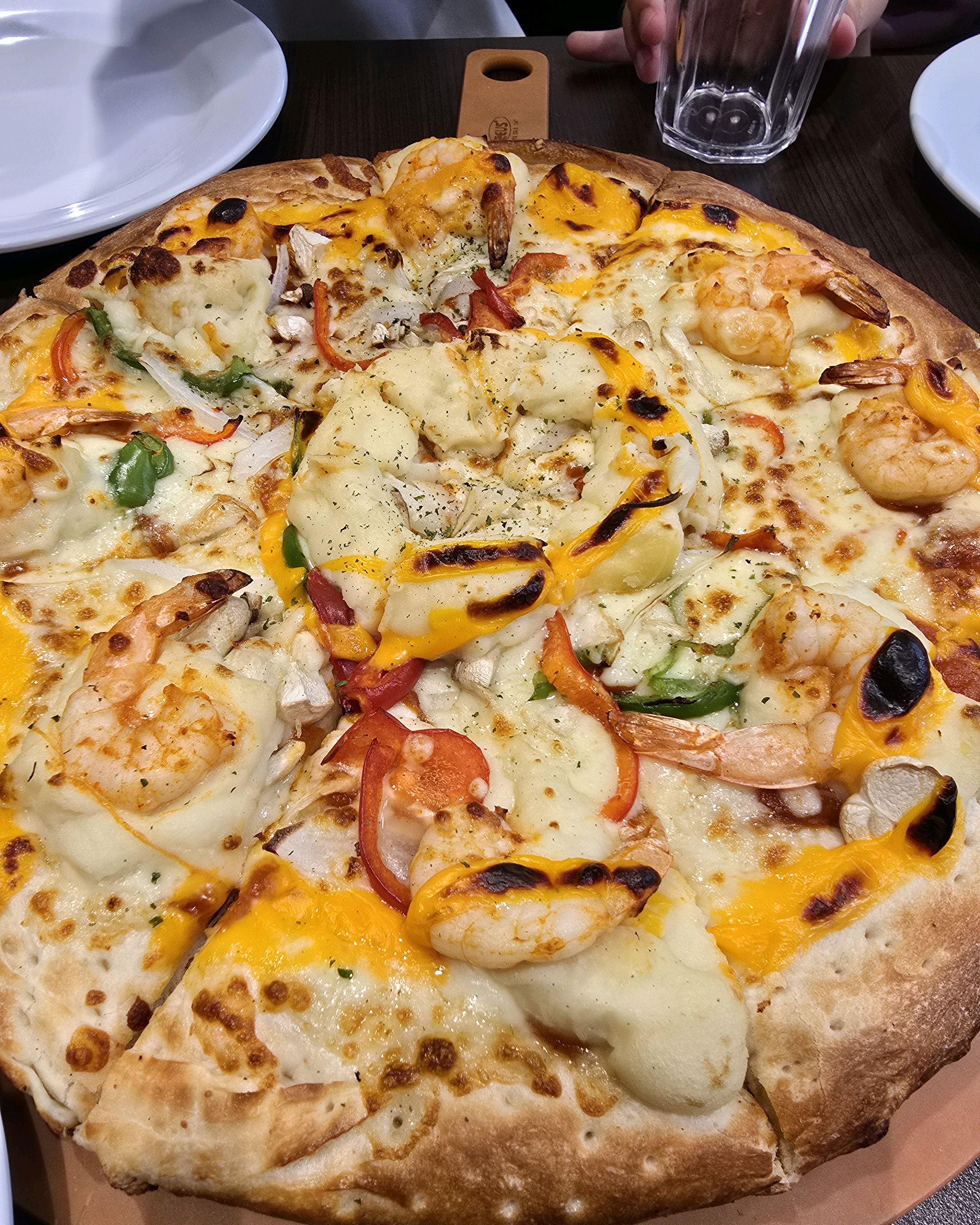 이것저것 먹어봤는데 치즈퐁듀피자가 제입에는 제일 맛있었어요 - 칠곡3지구 맛집 피자몰 홈플러스 칠곡점