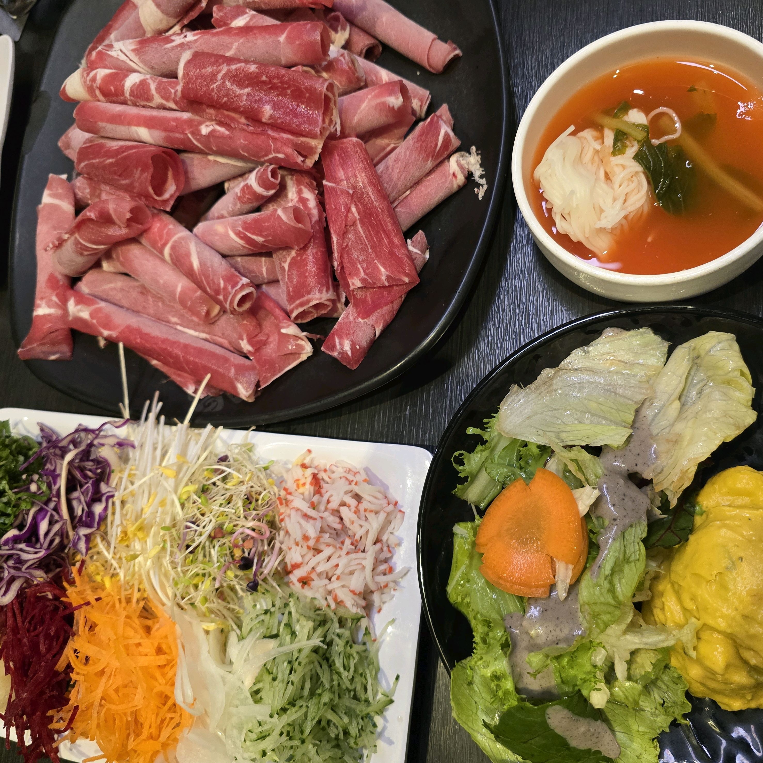 소담촌! 섀브샤브와 월남쌈을 같이 먹을수 있어서 너무 좋아요~ - 야탑역 맛집 소담촌 야탑점