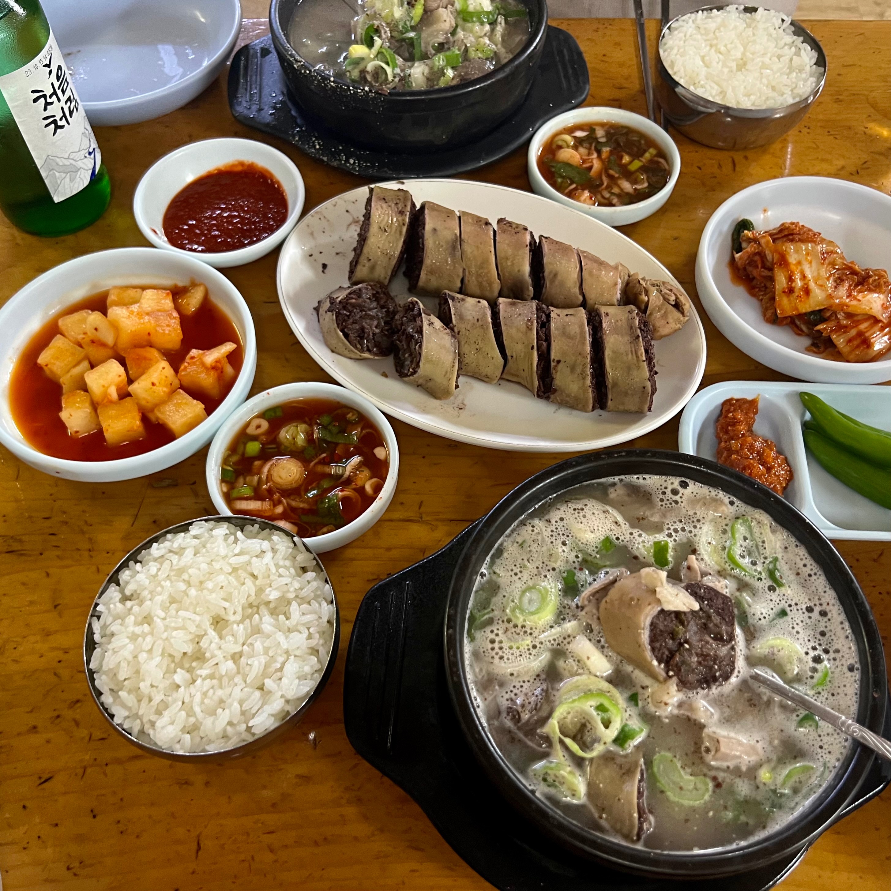 
상록수역식당 시골순대