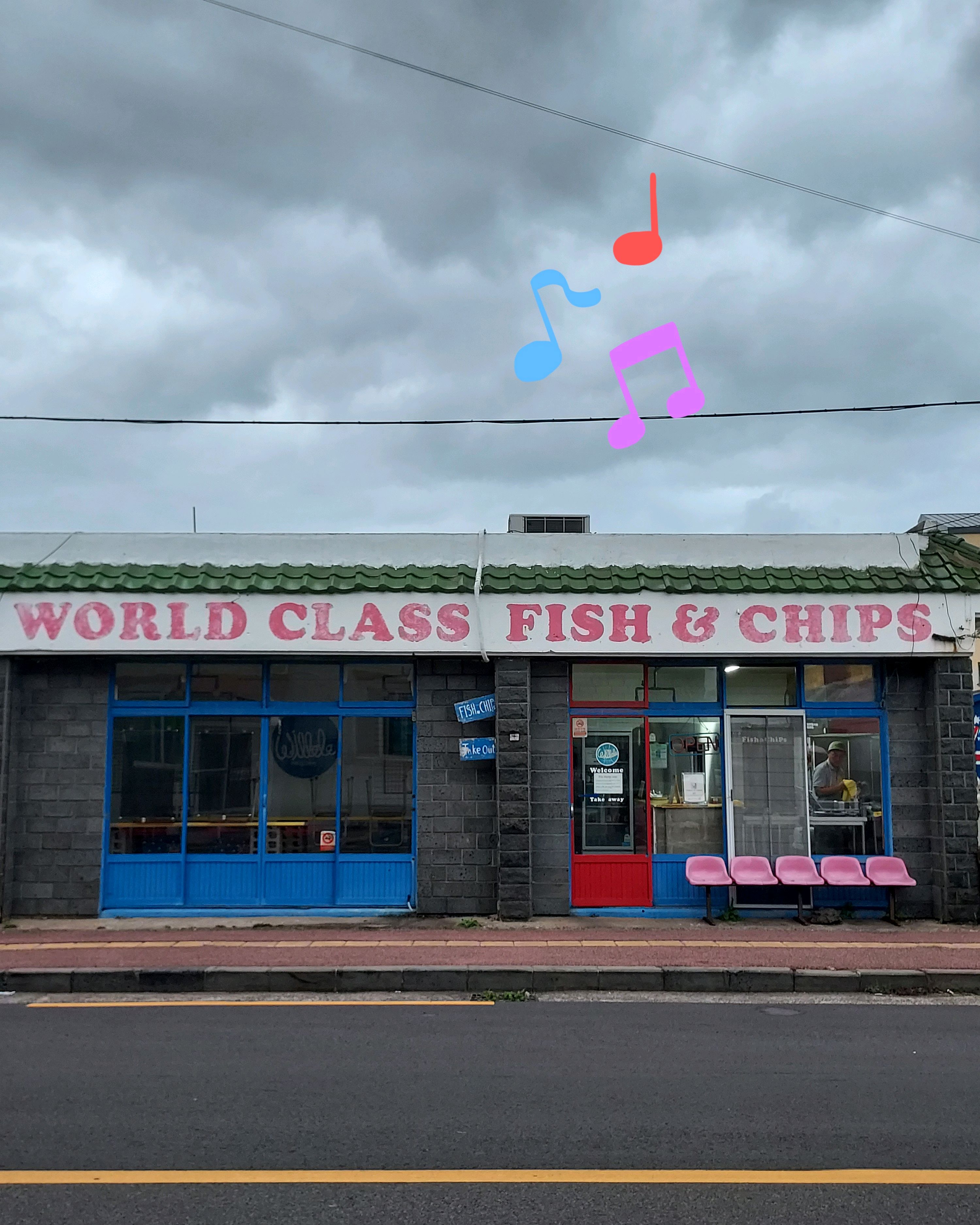 숙소에서 맥주랑 먹고 싶어 전화 포장 주문했어요. - 제주 맛집 WORLD CLASS FISH&CHIPS