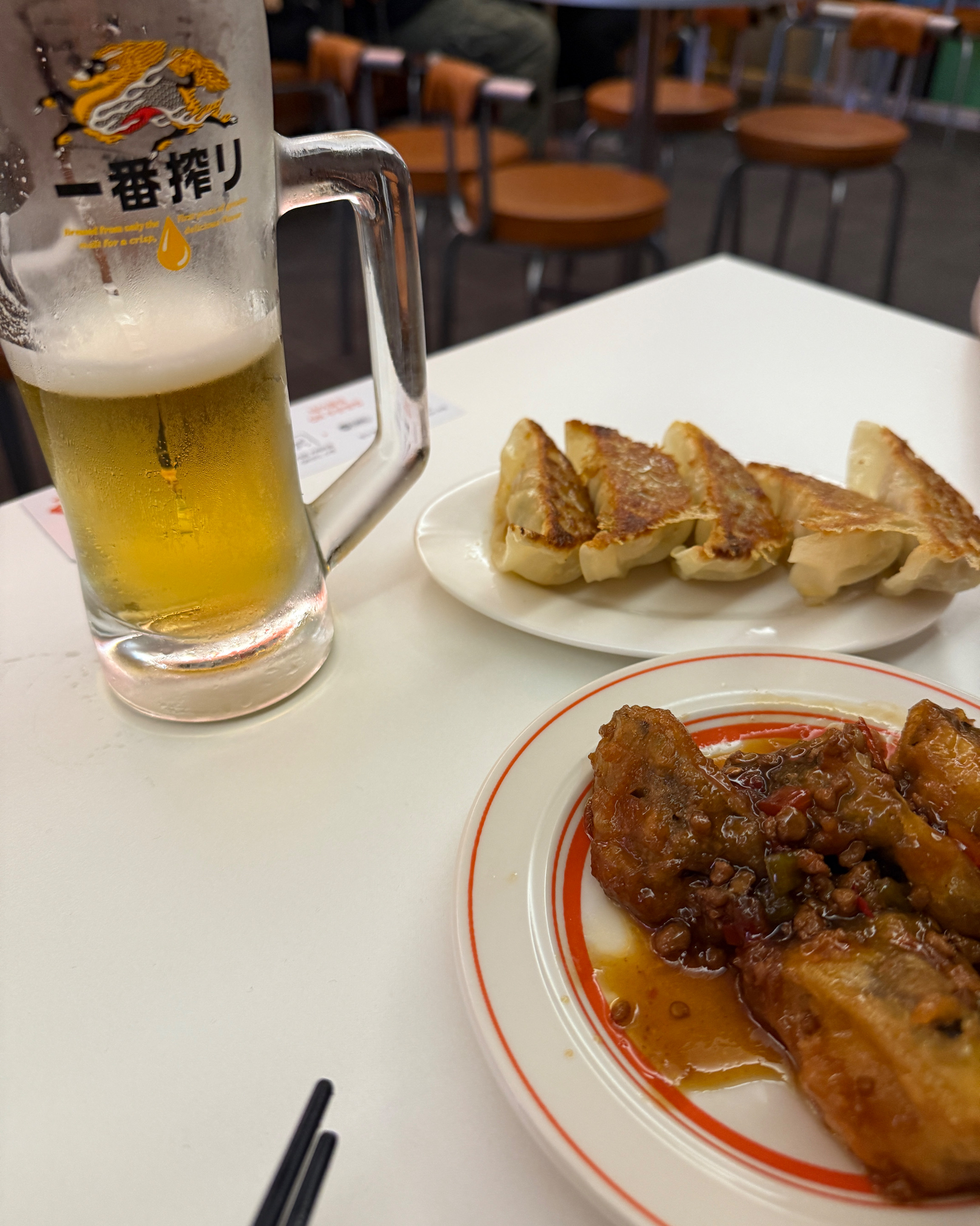 넘 맛있게 먹느라 사진이 이거뿐이네요 ㅠㅠ - 천호동 맛집 미스타교자 천호점