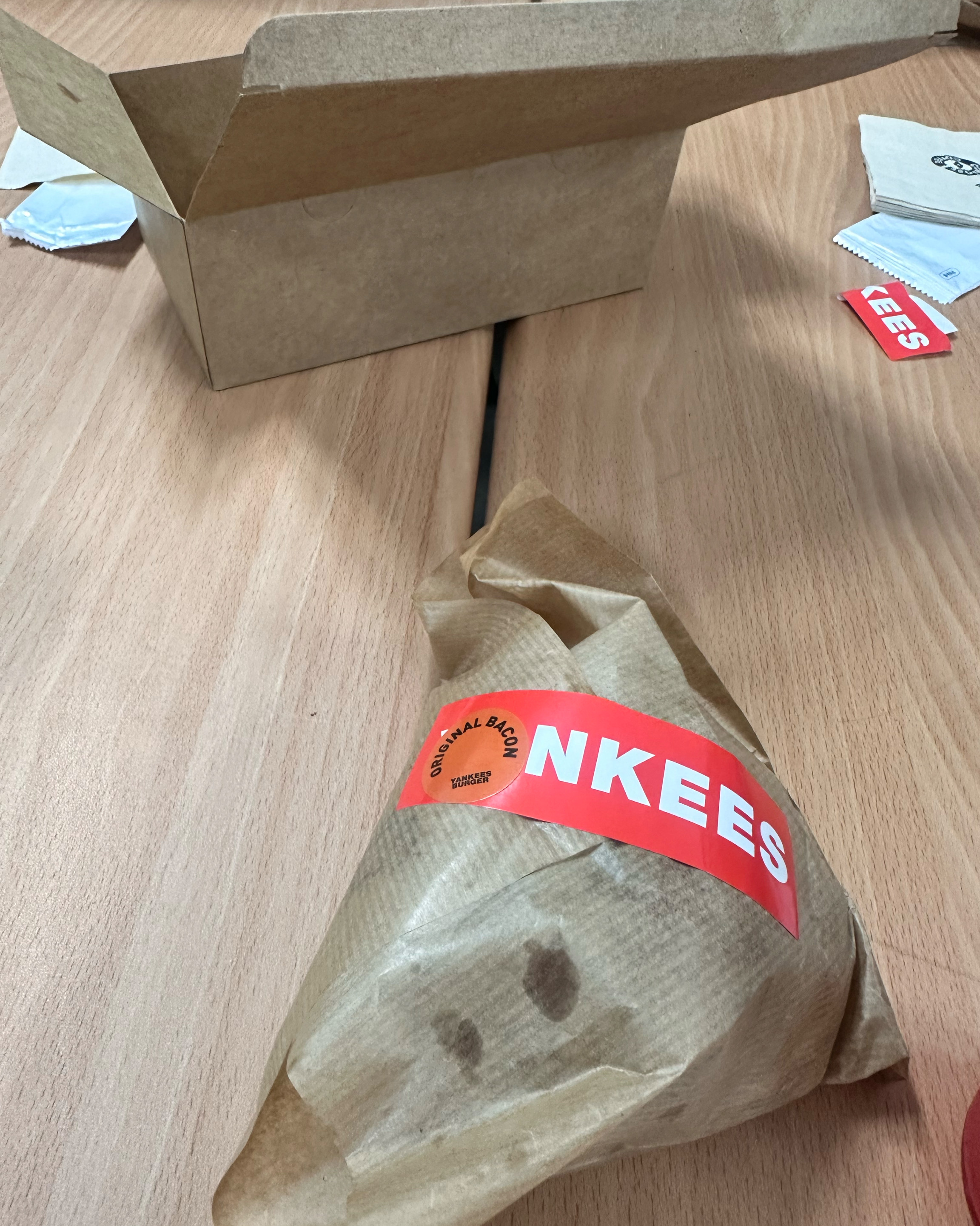 Yankees Burger, a famous handmade burger restaurant near Jongno 3-ga Station in Seoul, Korea