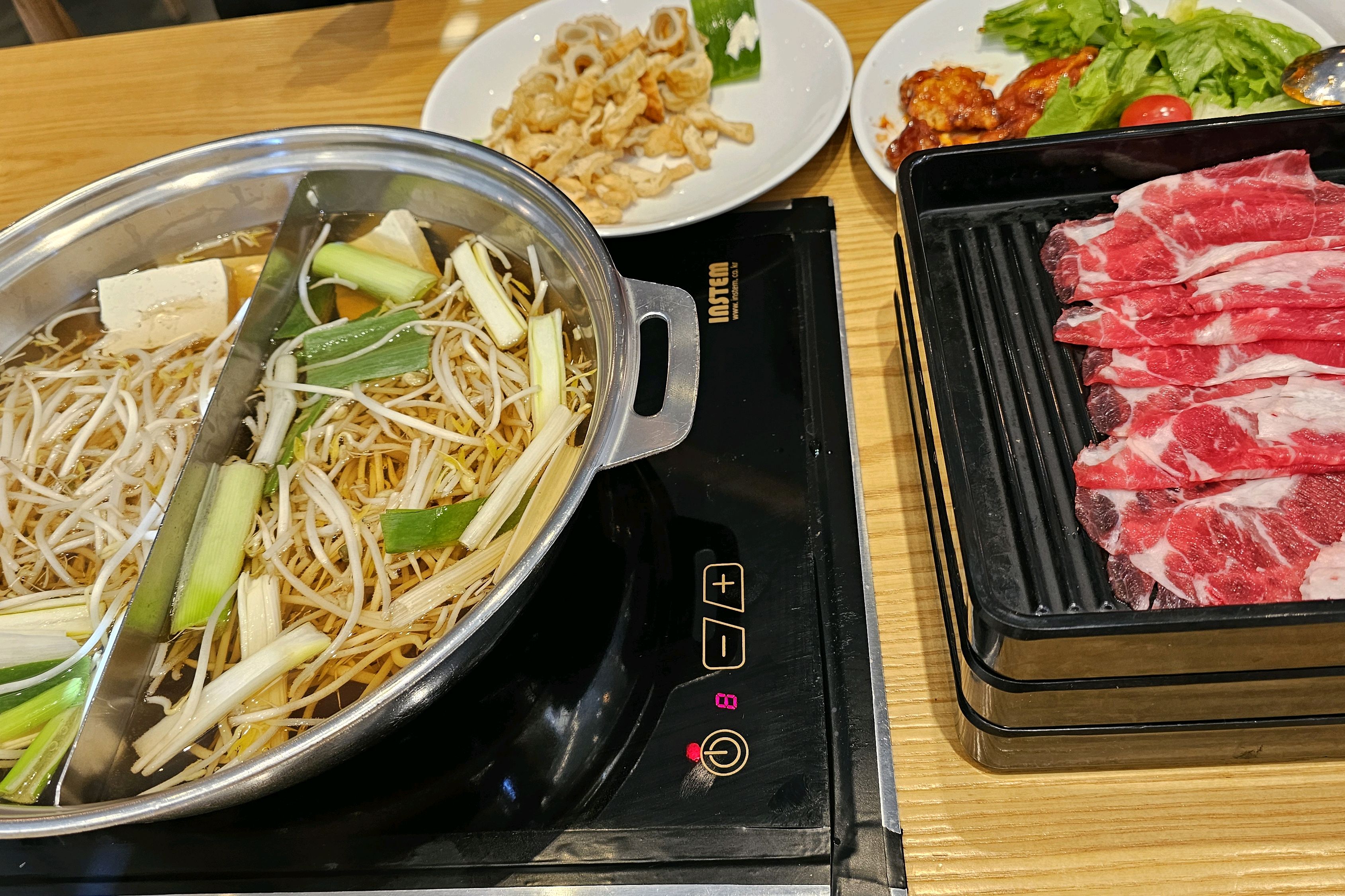 이번에는 가쓰오부시 육수로만 먹어봤습니다 - 마산 합포구 맛집 샤브20 마산점