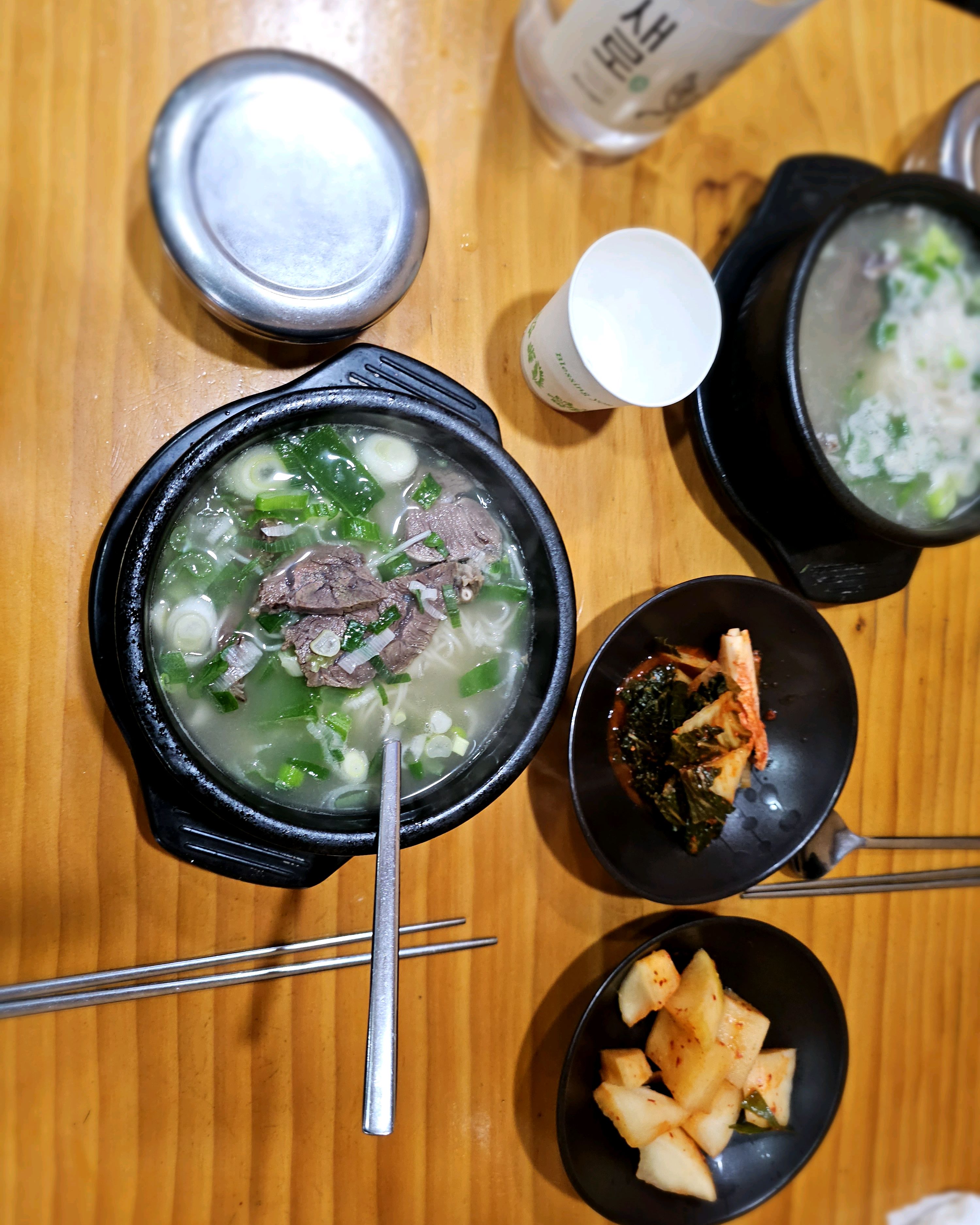 Danggogae Station Restaurant Hoengseong Korean Beef and Bongjin Gomtang