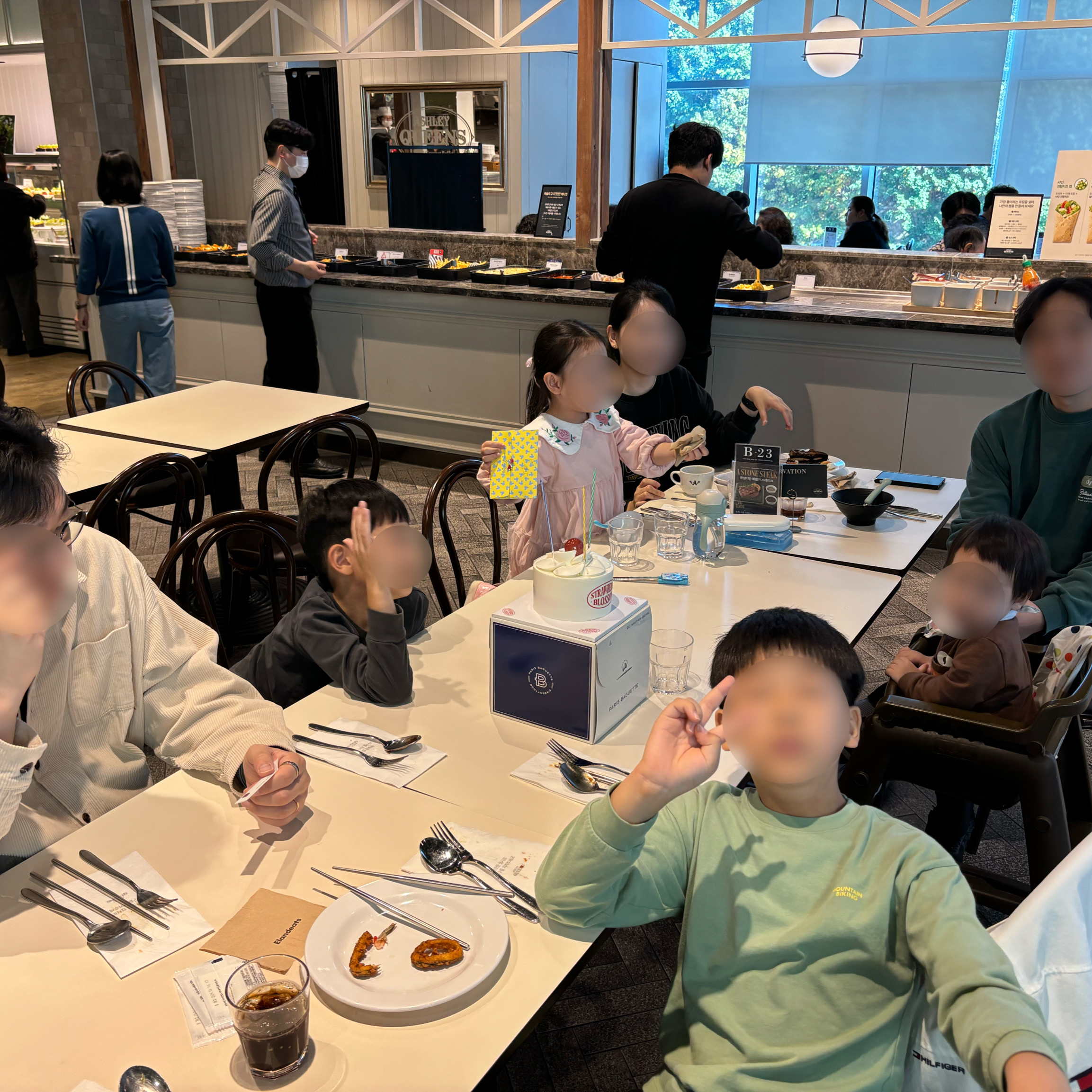 구파발역식당 애슐리퀸즈 롯데몰 은평점