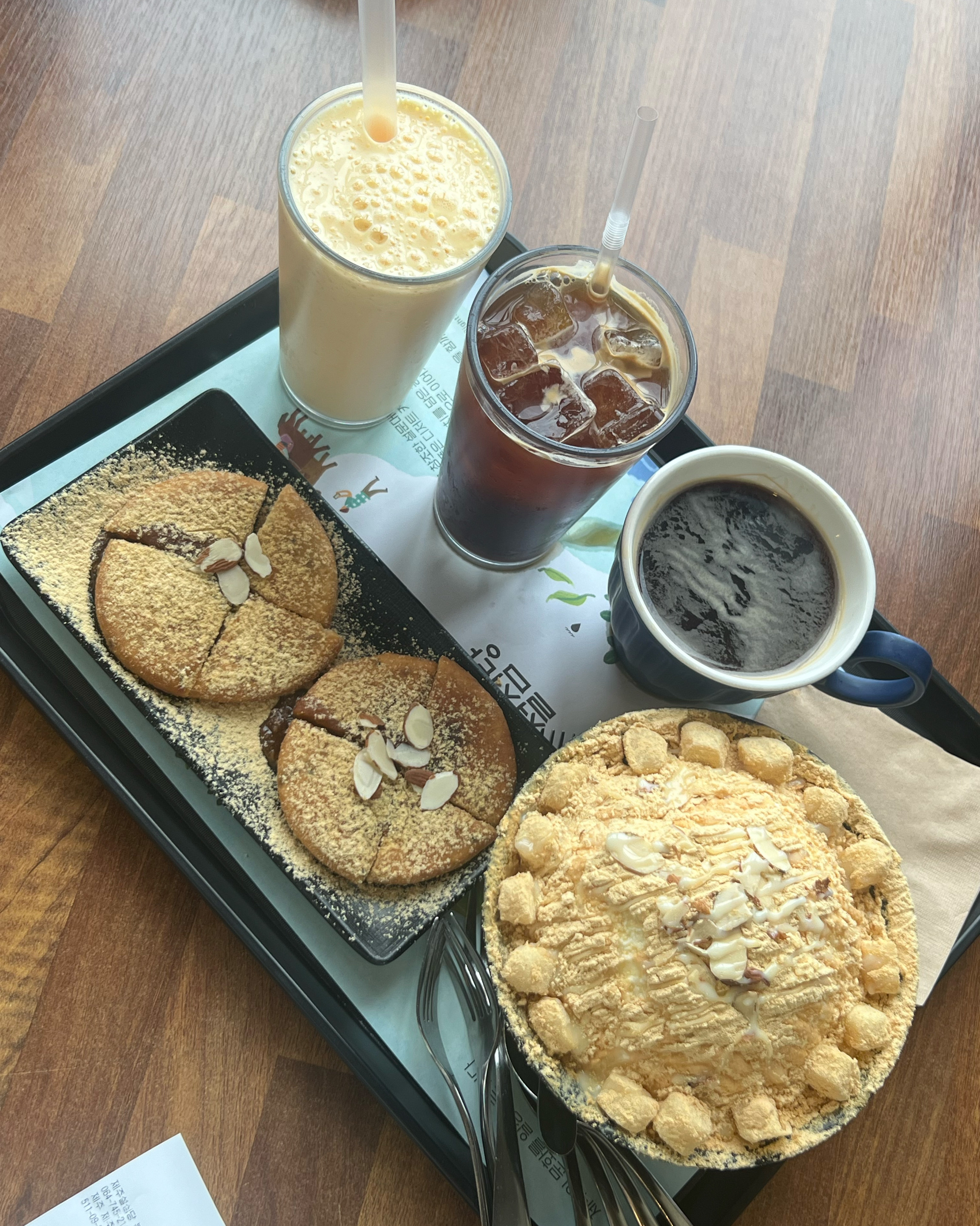 빙수랑 호떡이 달지 않고 맛있어요 - 제주 맛집 제주설심당 본점