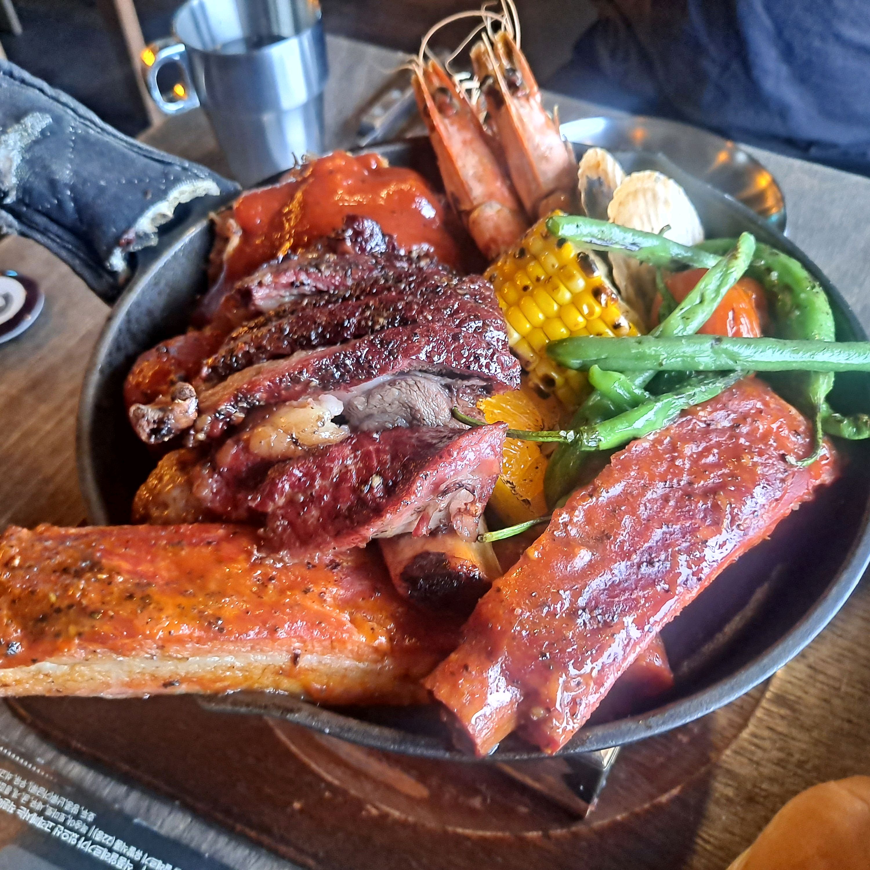 제주시 흑돼지 바비큐 식당 후프바베큐