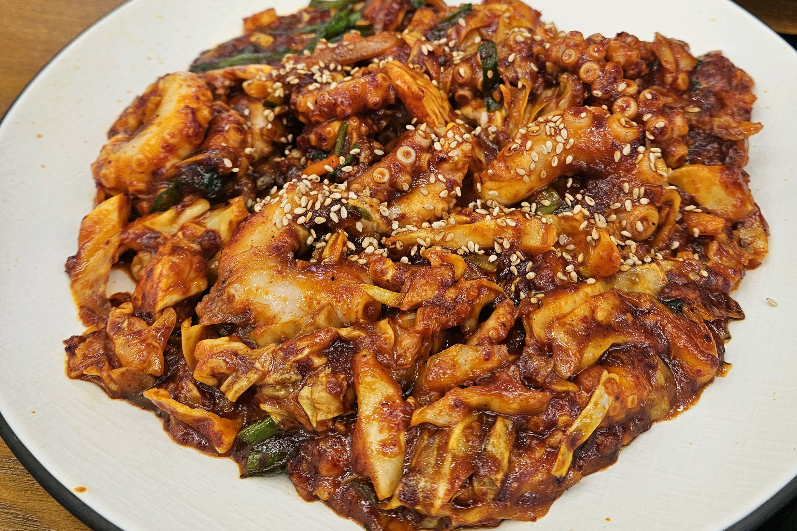  한국 서울 신도림역 주변 해물찜 전문점 신풍낙지
