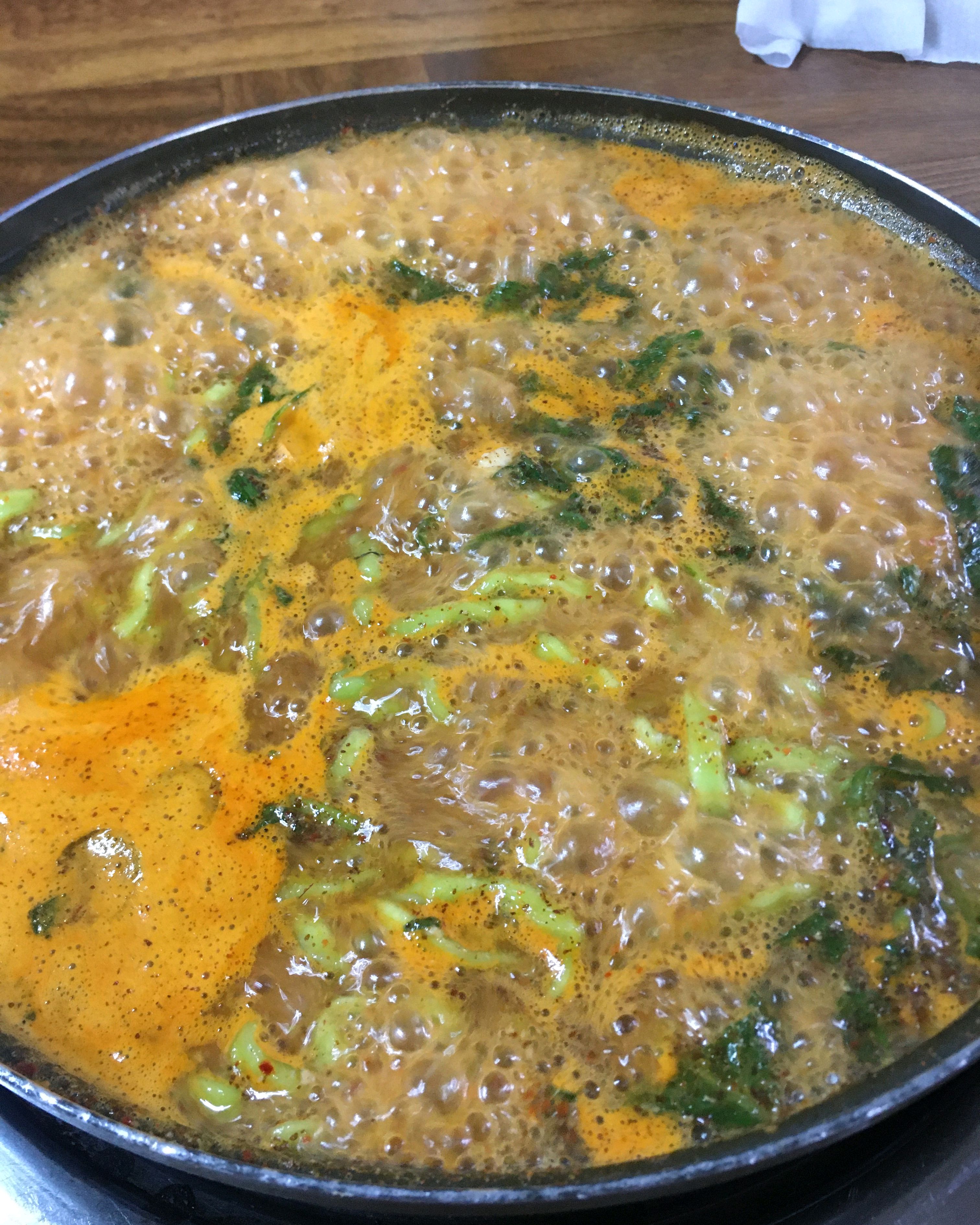 사랑해요 칼국수맛집 초록칼국수 맛남 - 대전 맛집 손이가어죽칼국수