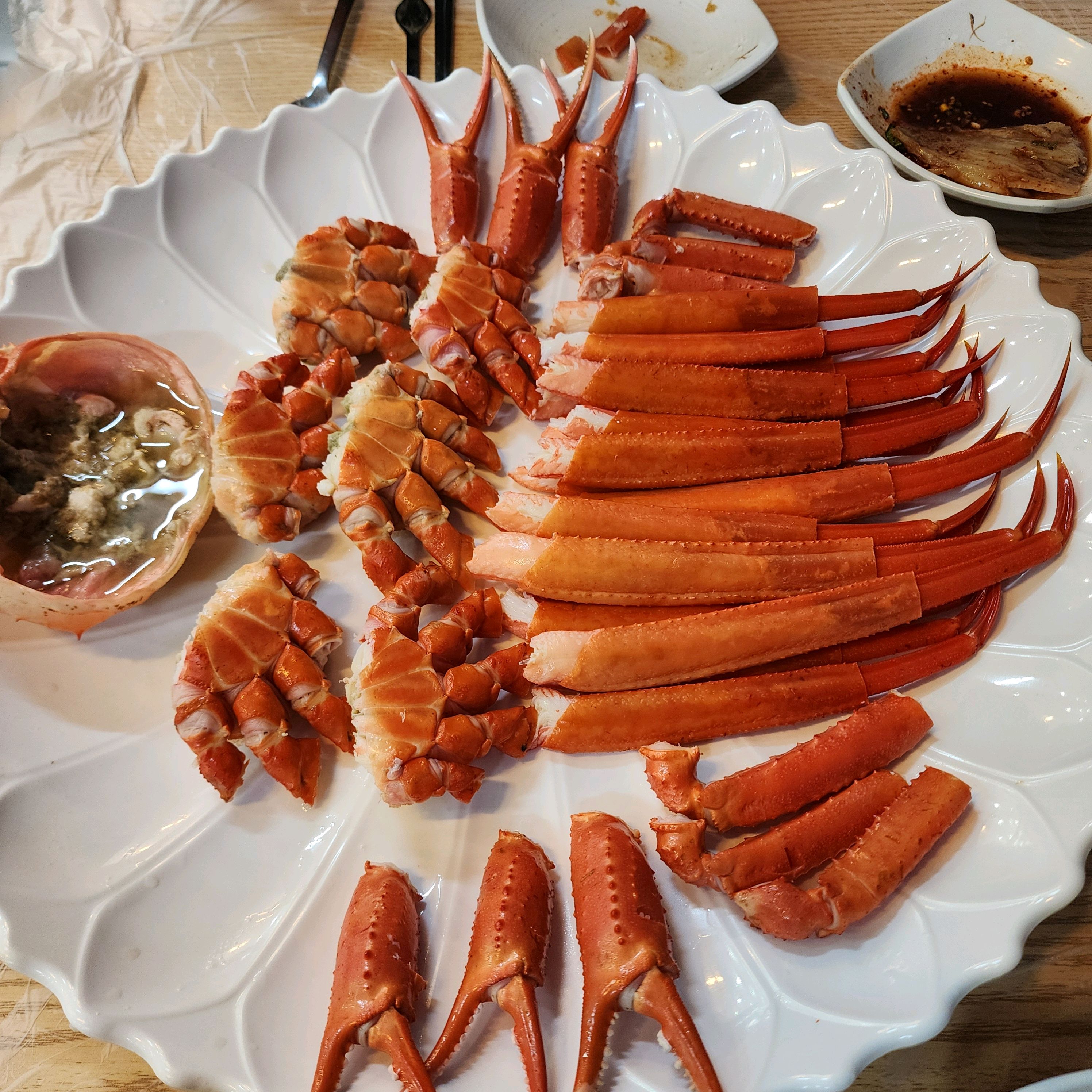 
상계역식당 속초붉은대게