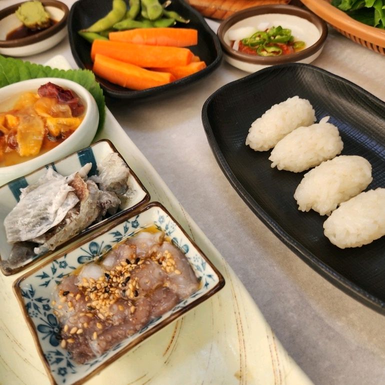  제주시 해산물 시장 식당 제주도 해진횟집 탑동본점