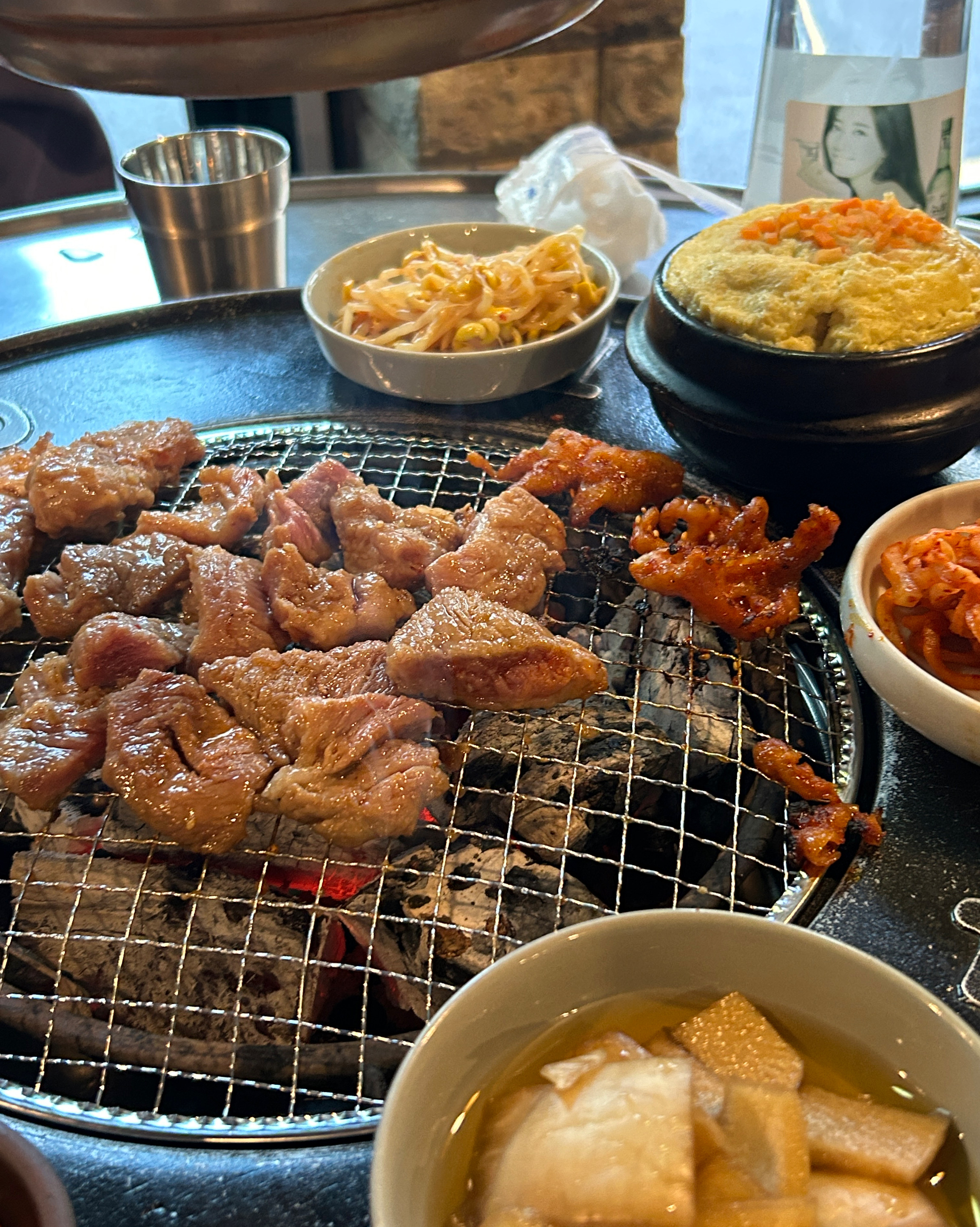 
영등포구청역식당 연탄불