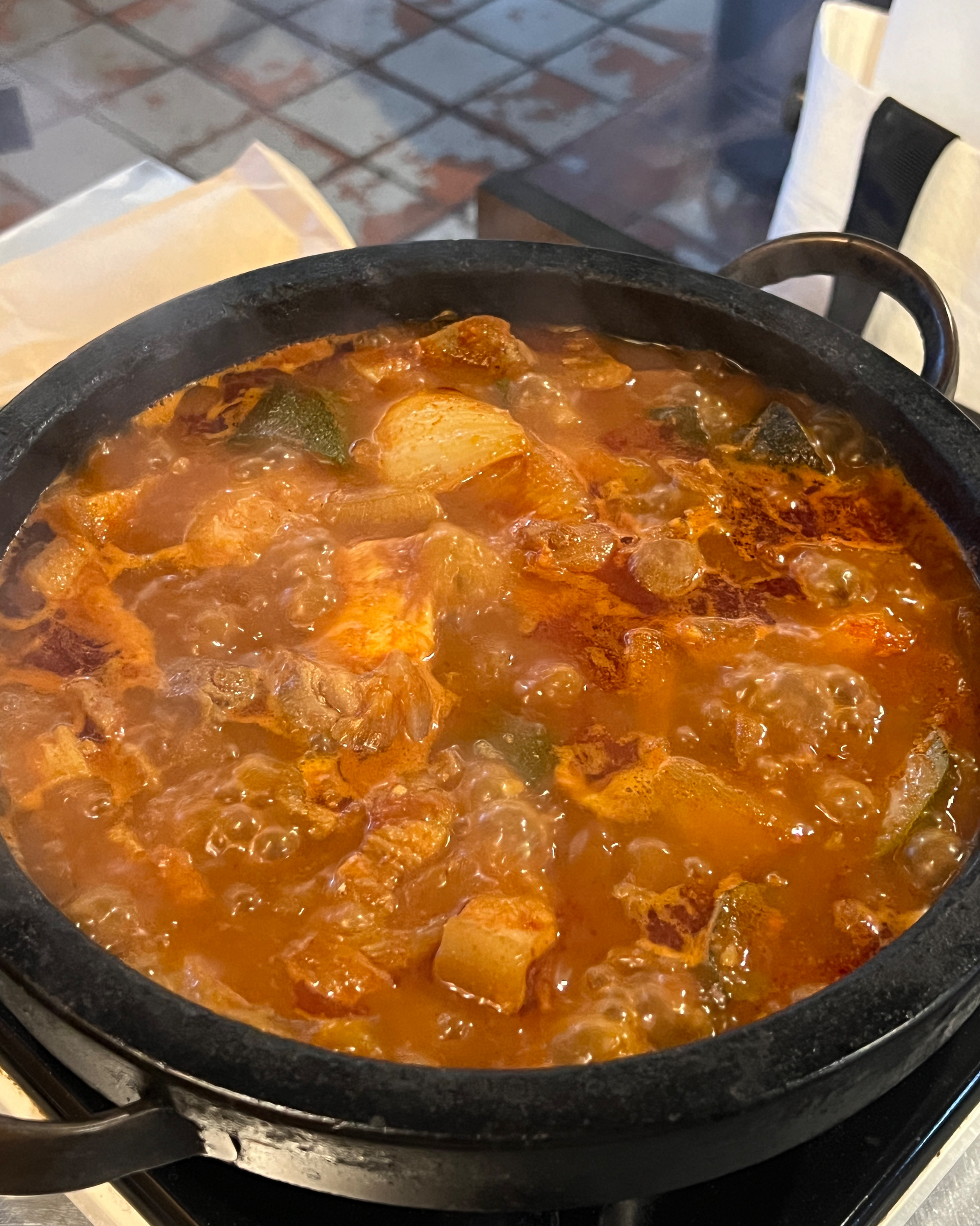 Chungmuro Station Restaurant Go’s Red Pepper Paste Stew