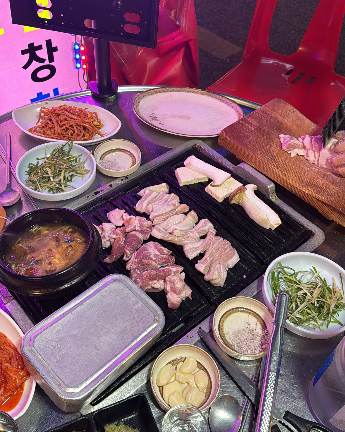 
상록수역식당 돈방석연탄구이