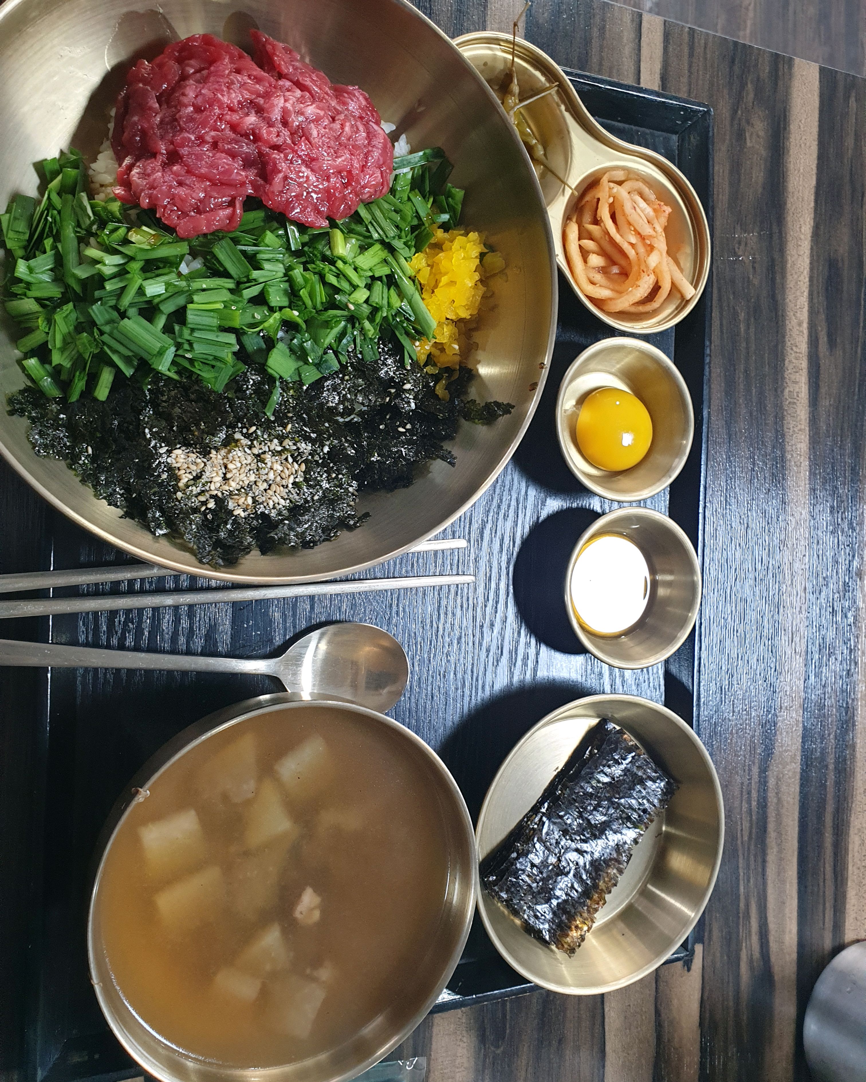 [천안 맛집 두남리들기름육회비빔 본점] 직접 가본 로컬 리뷰