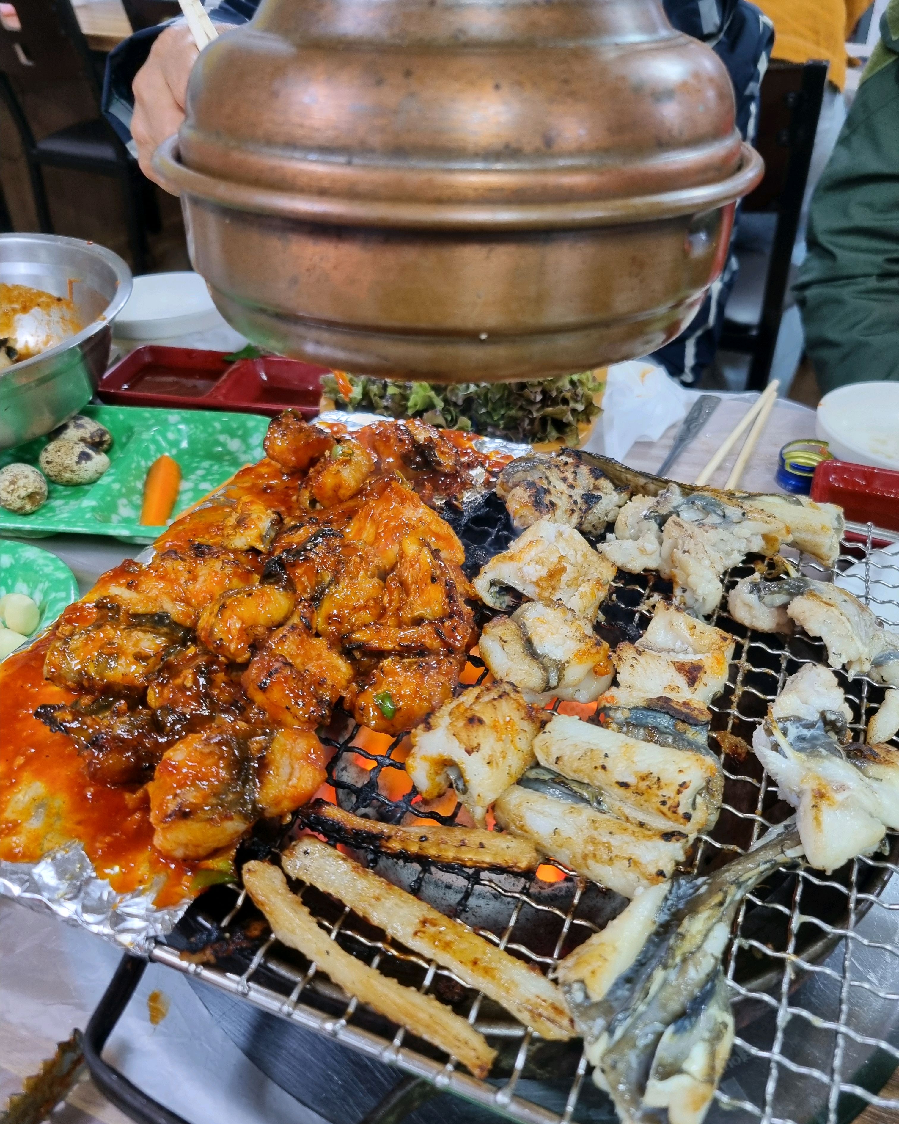  부산 기장 해녀촌 전복 전문점 5번 친구해녀할매집