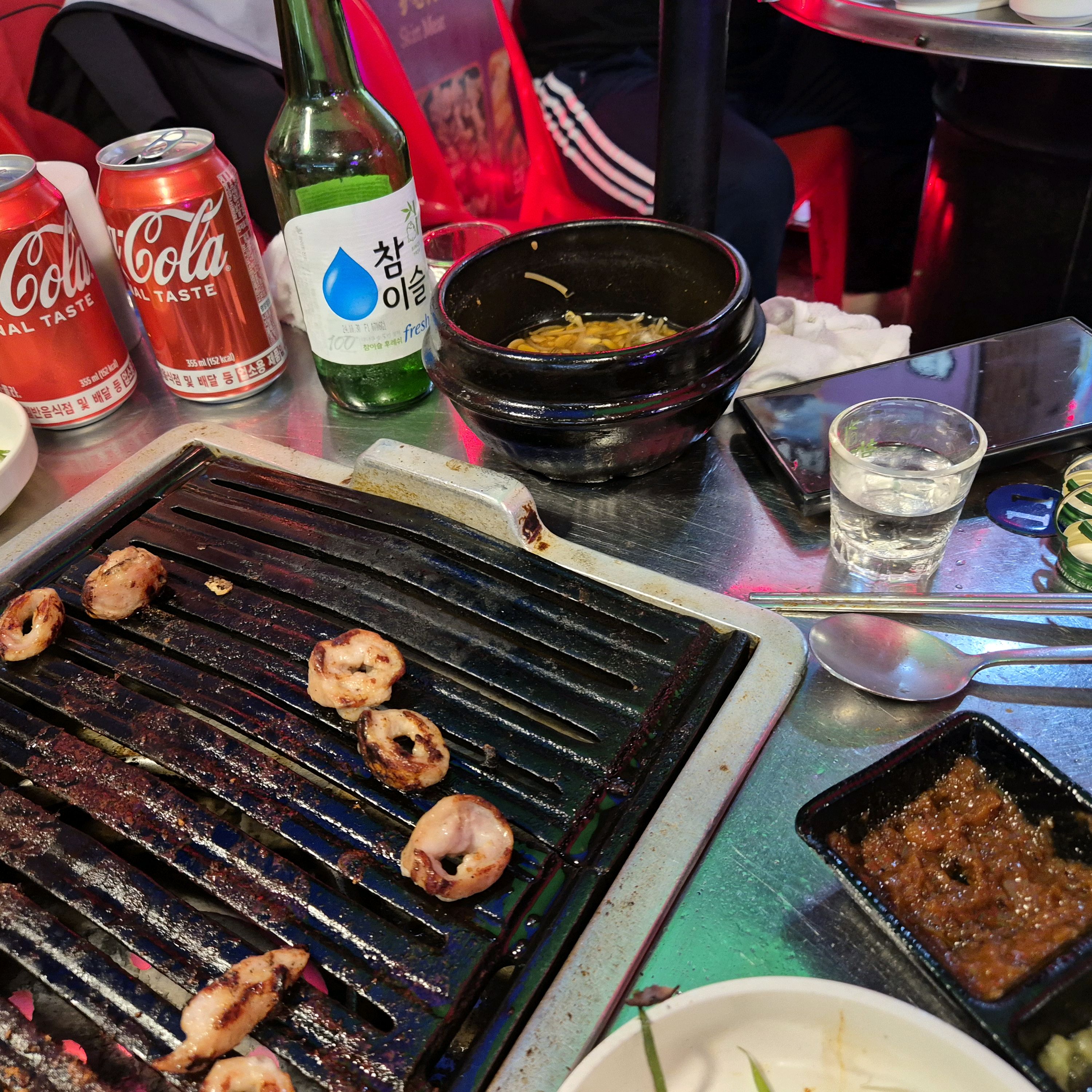 
상록수역식당 돈방석연탄구이