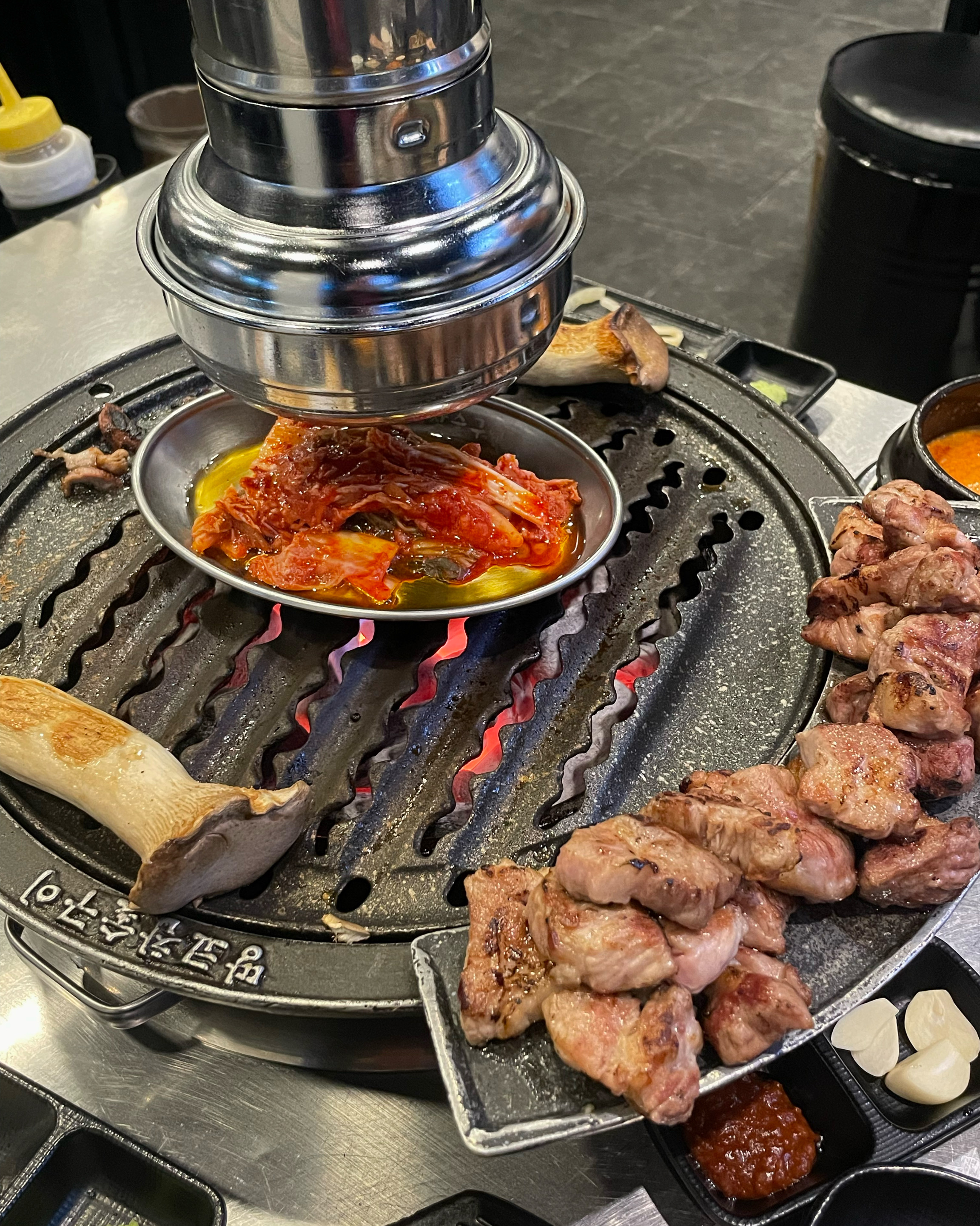 Myeongil Station Restaurant Grilled Pork Nose Charcoal Myeongil Branch